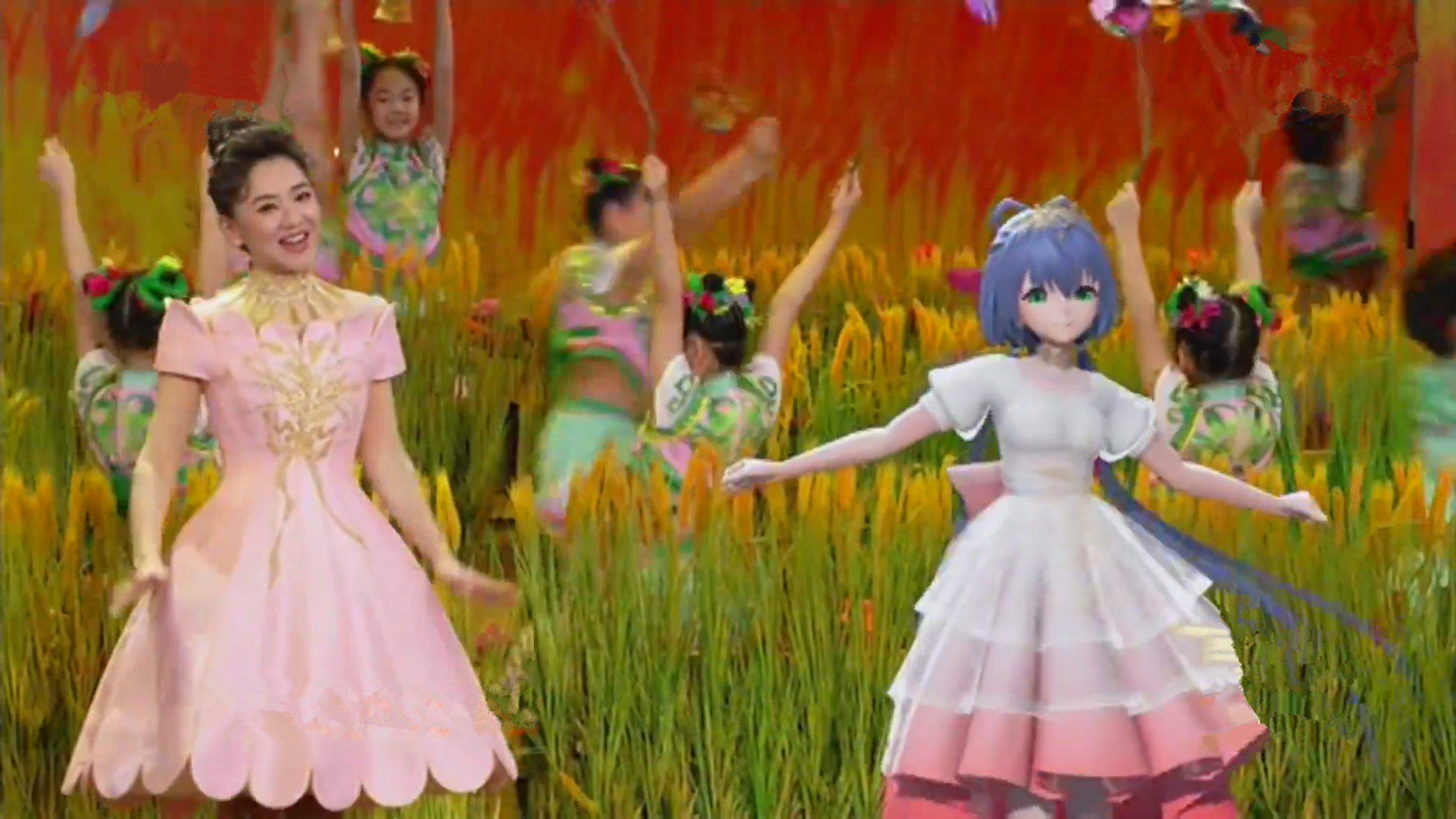 二次元洛天依上春晚啦!