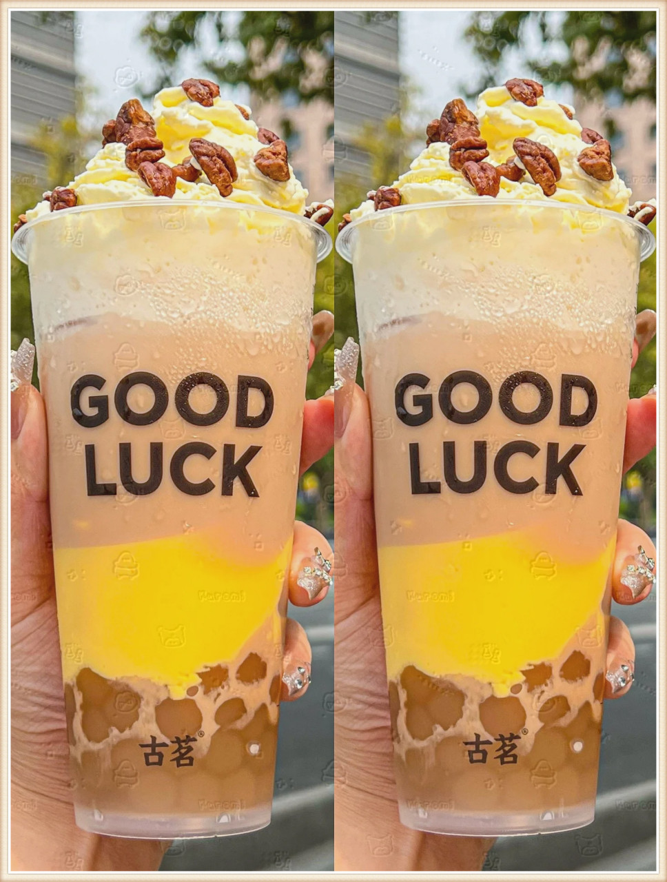 古茗的布蕾脆脆奶芙终于回归啦!