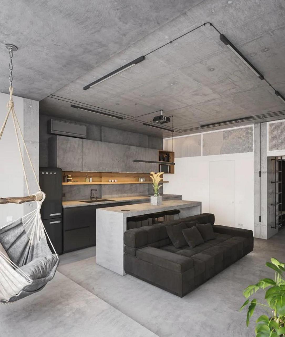 工业风毛坯房,不是妥妥的漂亮吗?