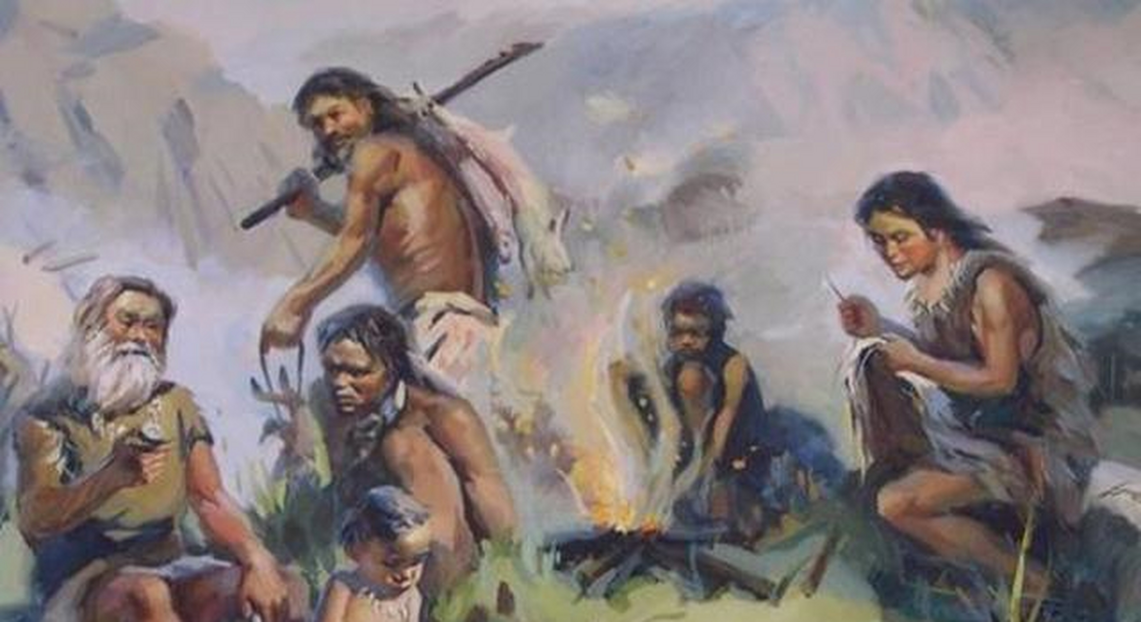 当农耕文明还没有发展起来,获取食物还需要狩猎和采集的时候,一个首领