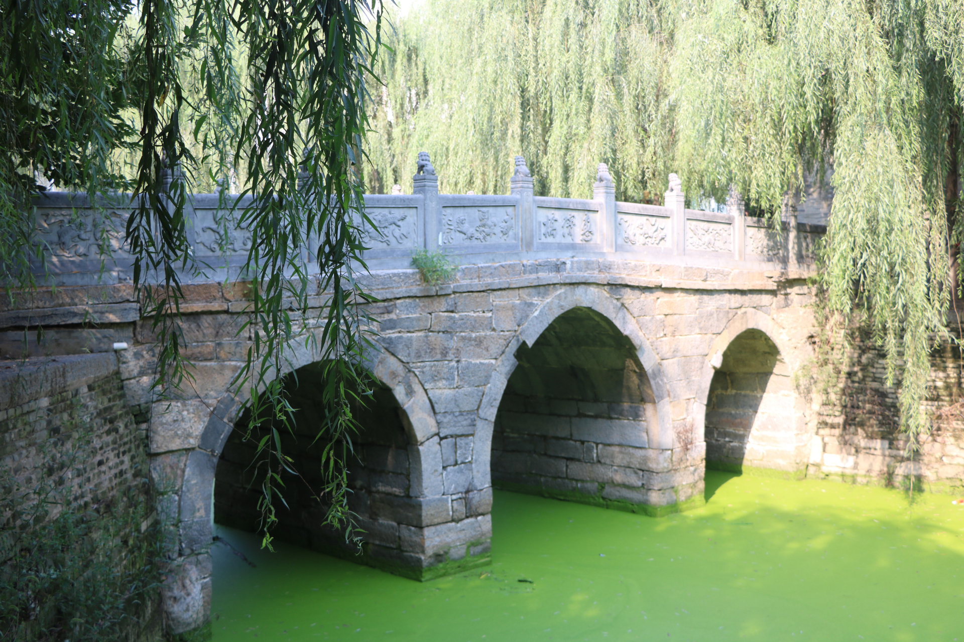 郑州惠济区的惠济桥,很难想象这是一座架设在大运河上的古桥,虽然现在