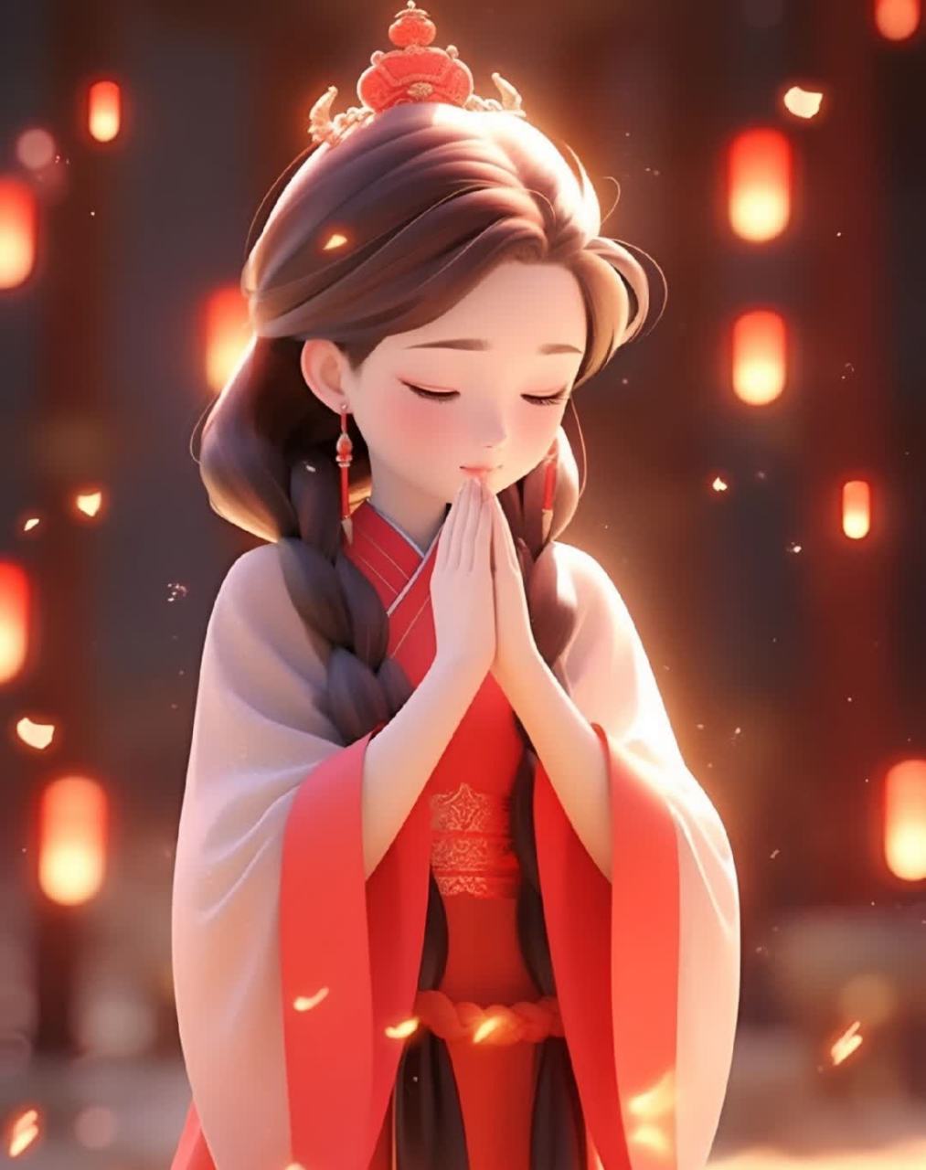 古风许愿小仙女头像太好看啦!  ?