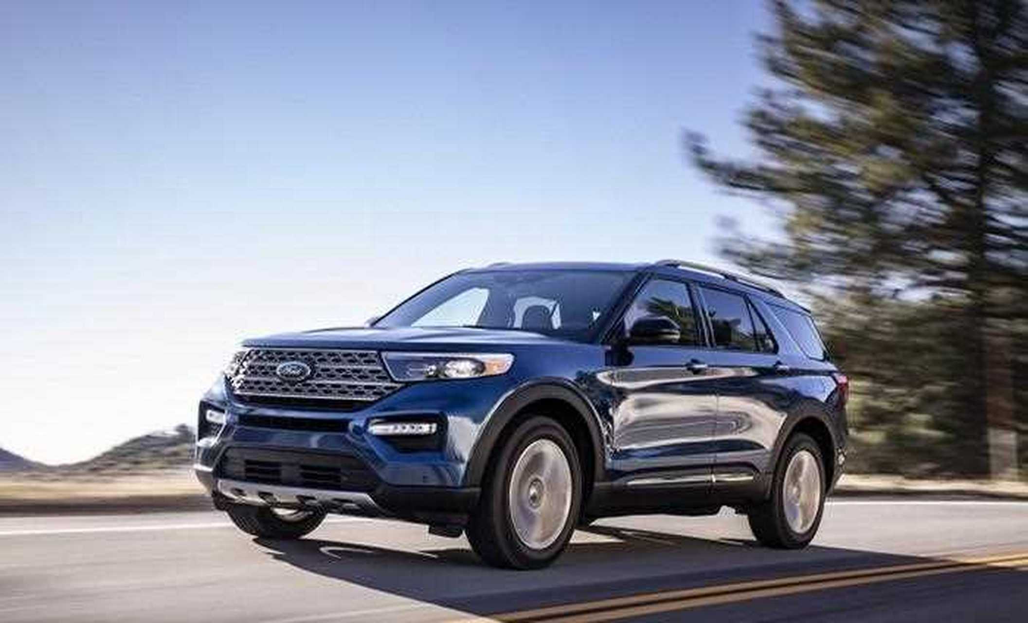 福特第六代探险者官图发布,全系后驱,提供23t直列四缸发动机和30t双