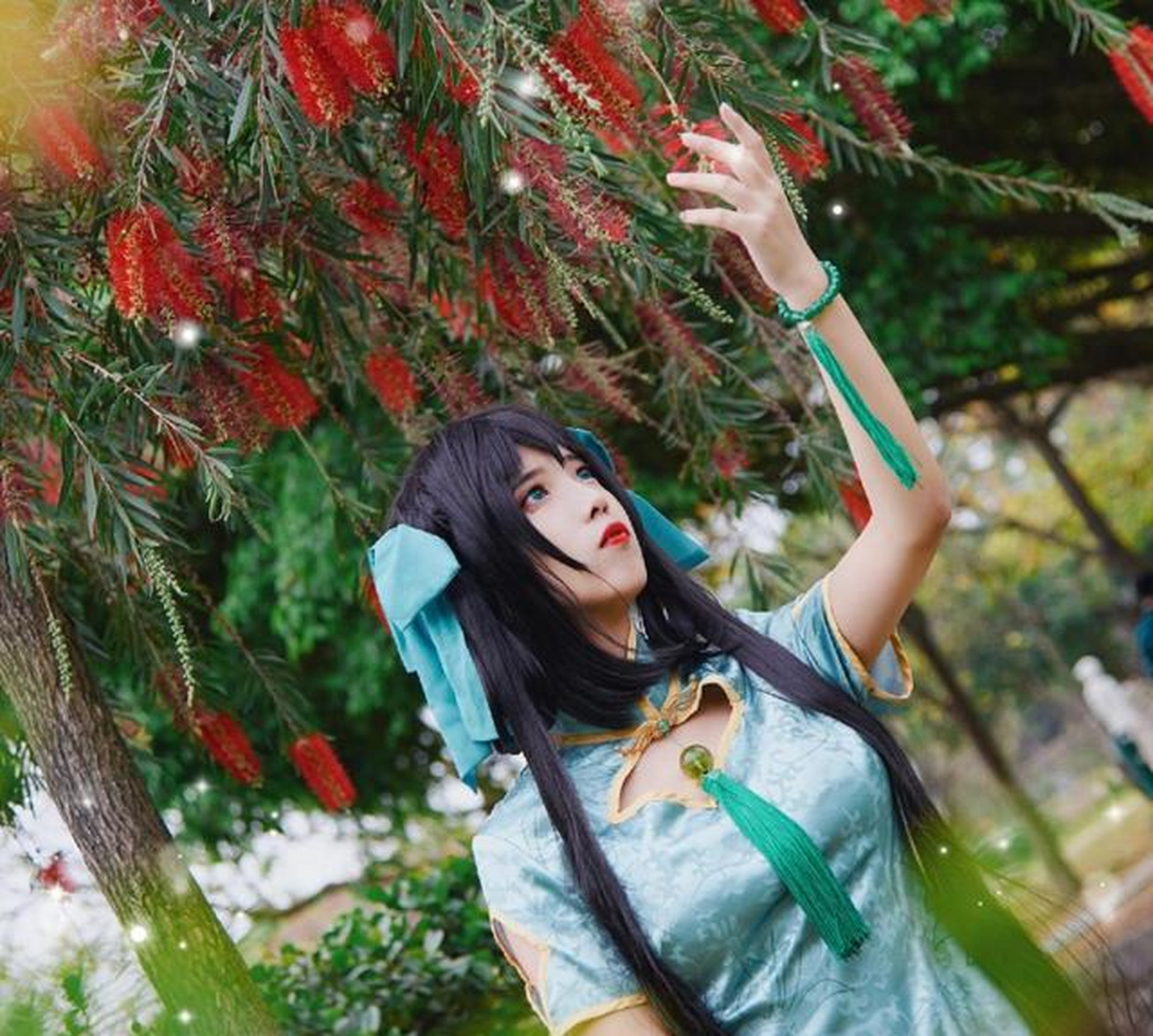 cos正片 王者荣耀 孙尚香旗袍