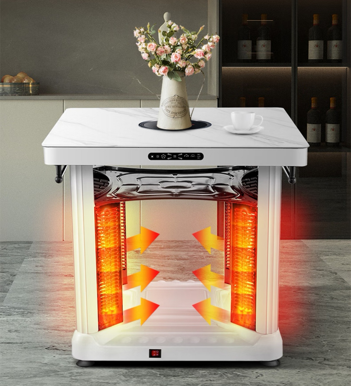 百家好物种草计划# 长虹电暖桌是一款备受赞誉的正方形电暖器.