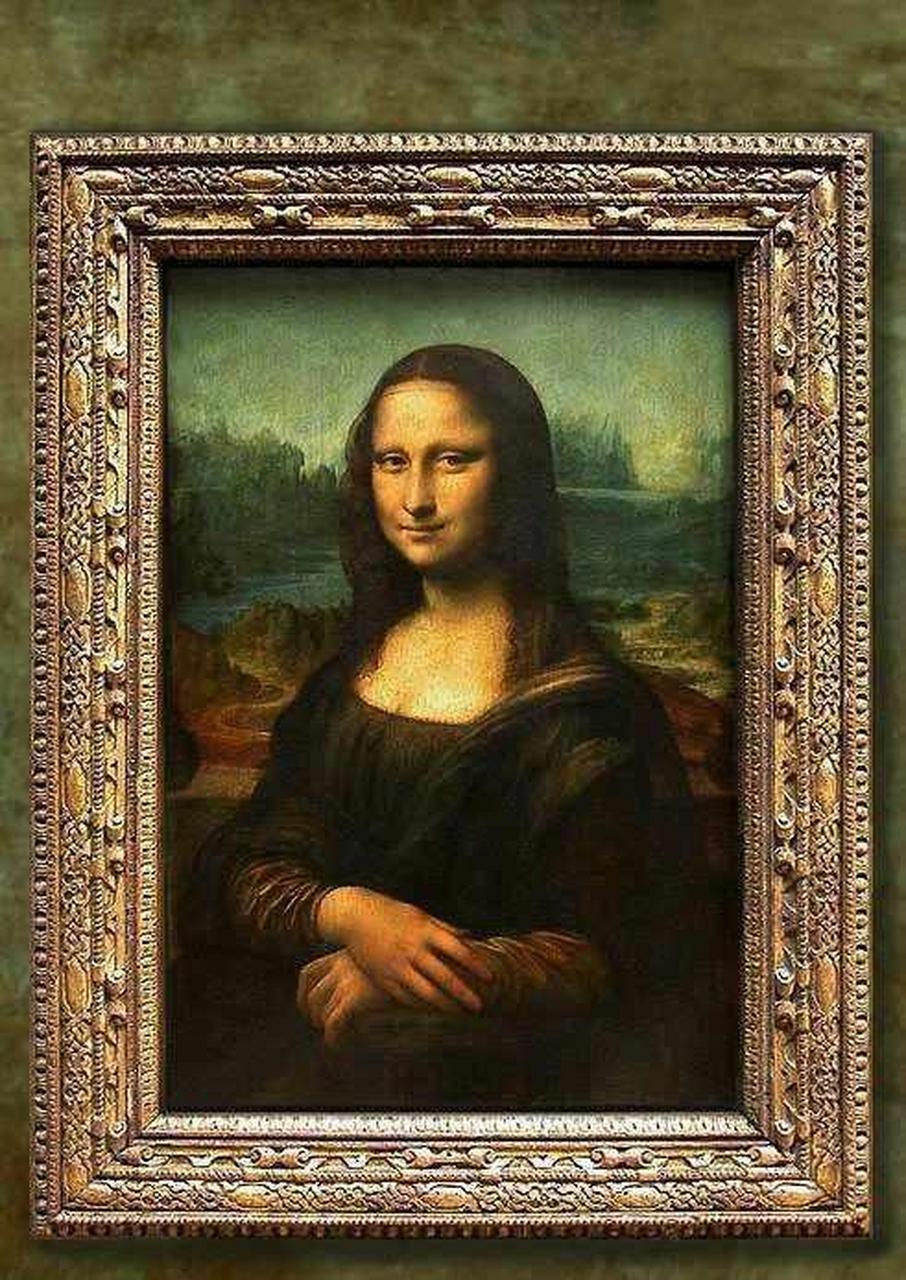 蒙娜·丽莎是意大利文艺复兴时期的一幅著名肖像画