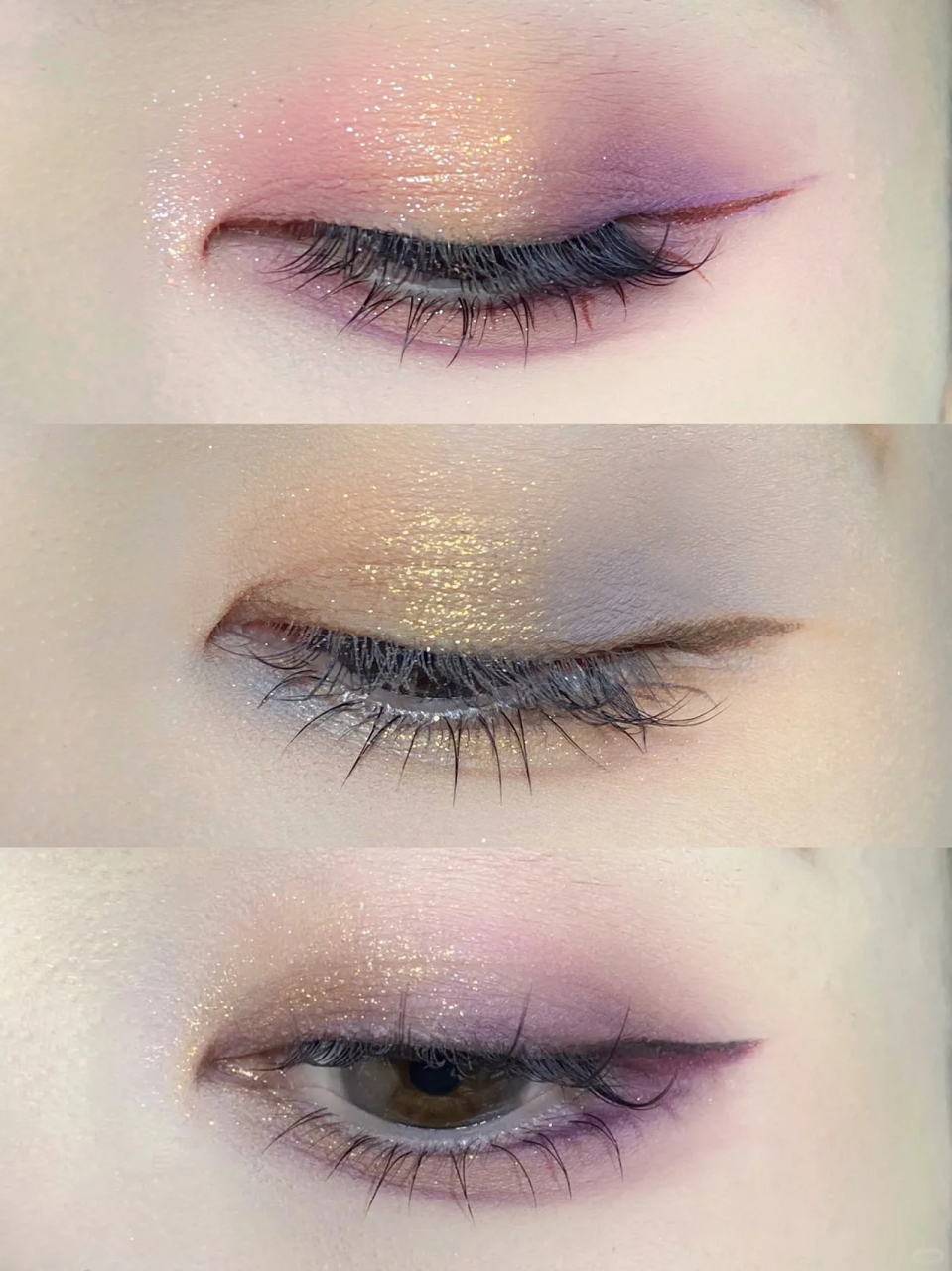 乌托邦眼影近期的配色眼妆合集内附教程 自从有了乌托邦眼尾,配色就停