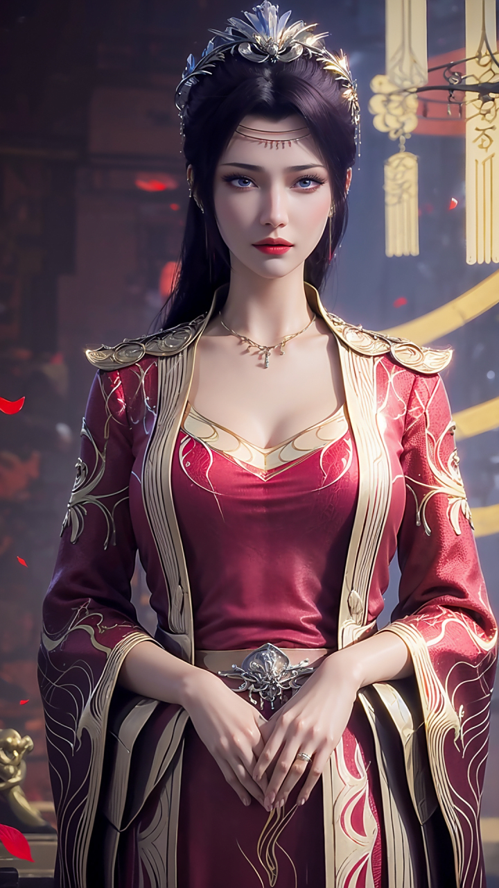 云韵婚服,斗破苍穹云芝#云韵结婚了