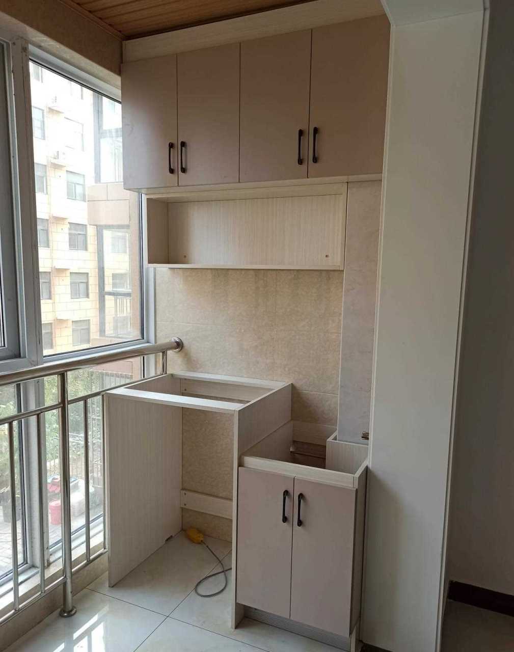 苏香桐柜体,白鲸灰柜门,搭配起来,完美!