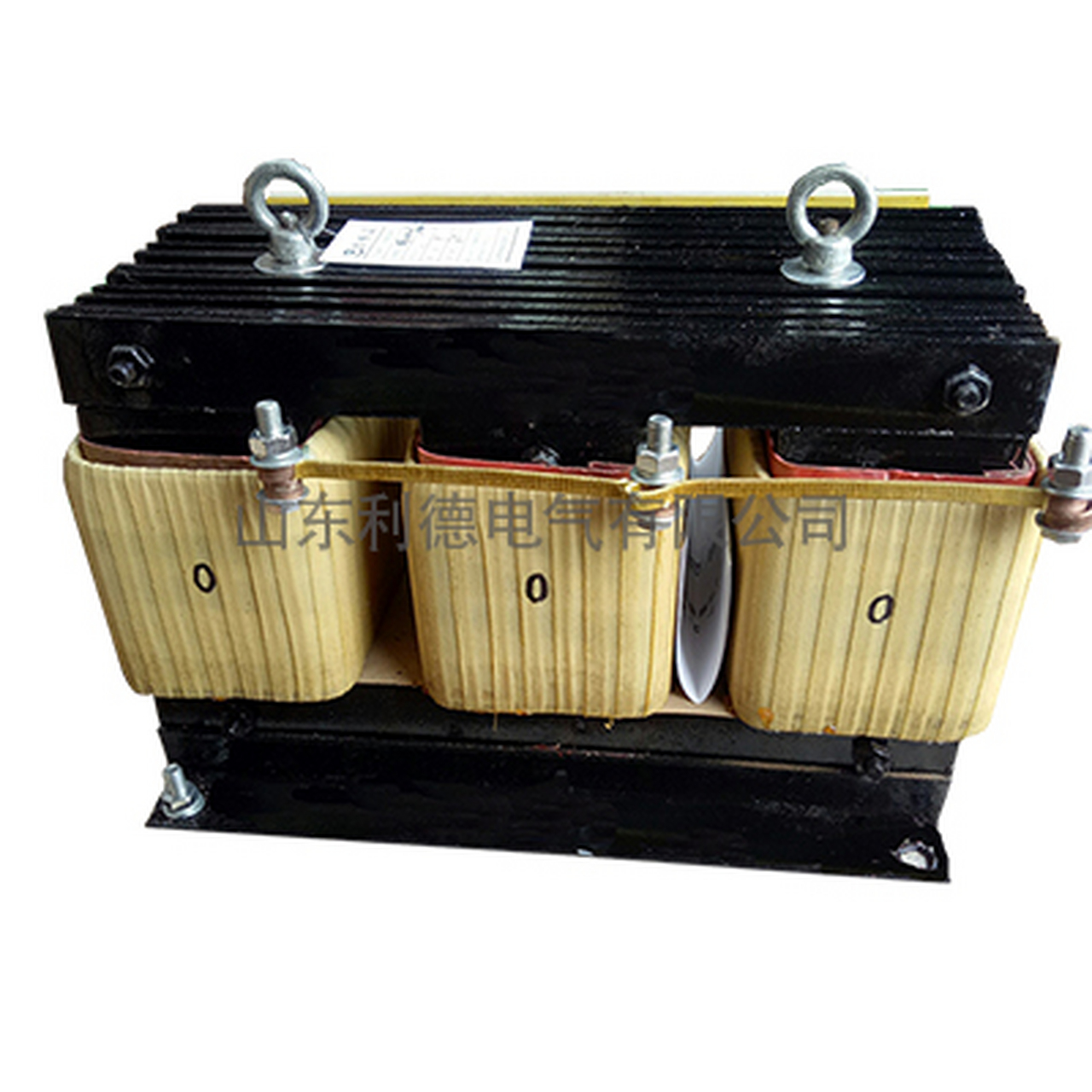 频敏变阻器是一种特殊的三相铁芯电抗器,它的核心部分是一个三柱铁芯