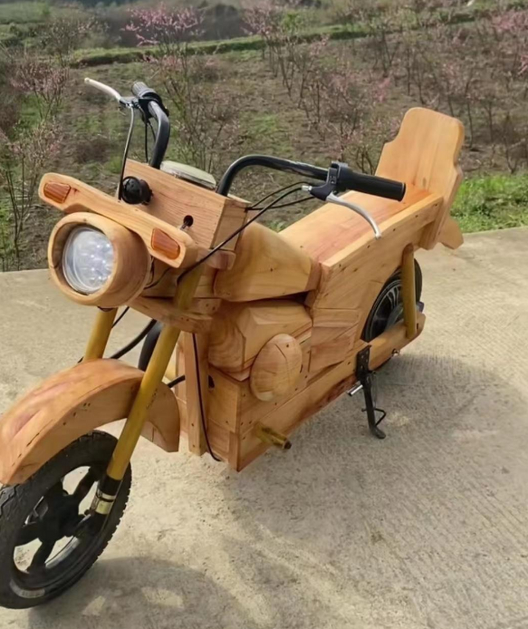 diy一辆拉风的摩托车,不知道有没有小姐姐会看上动手能力强的我