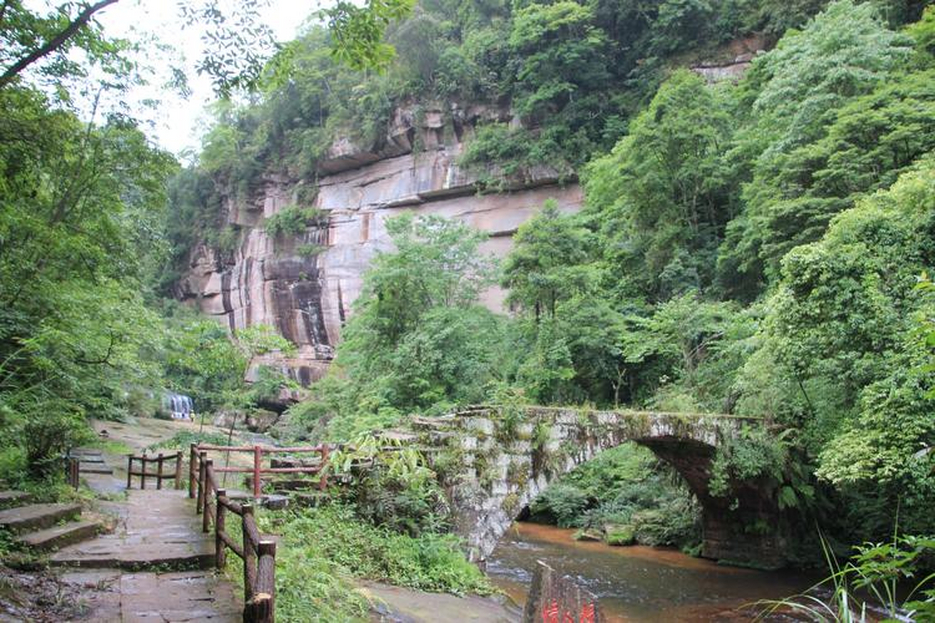 黄荆老林:位于泸州市古蔺县川黔两省交界处,集瀑布群落,原始-,高山