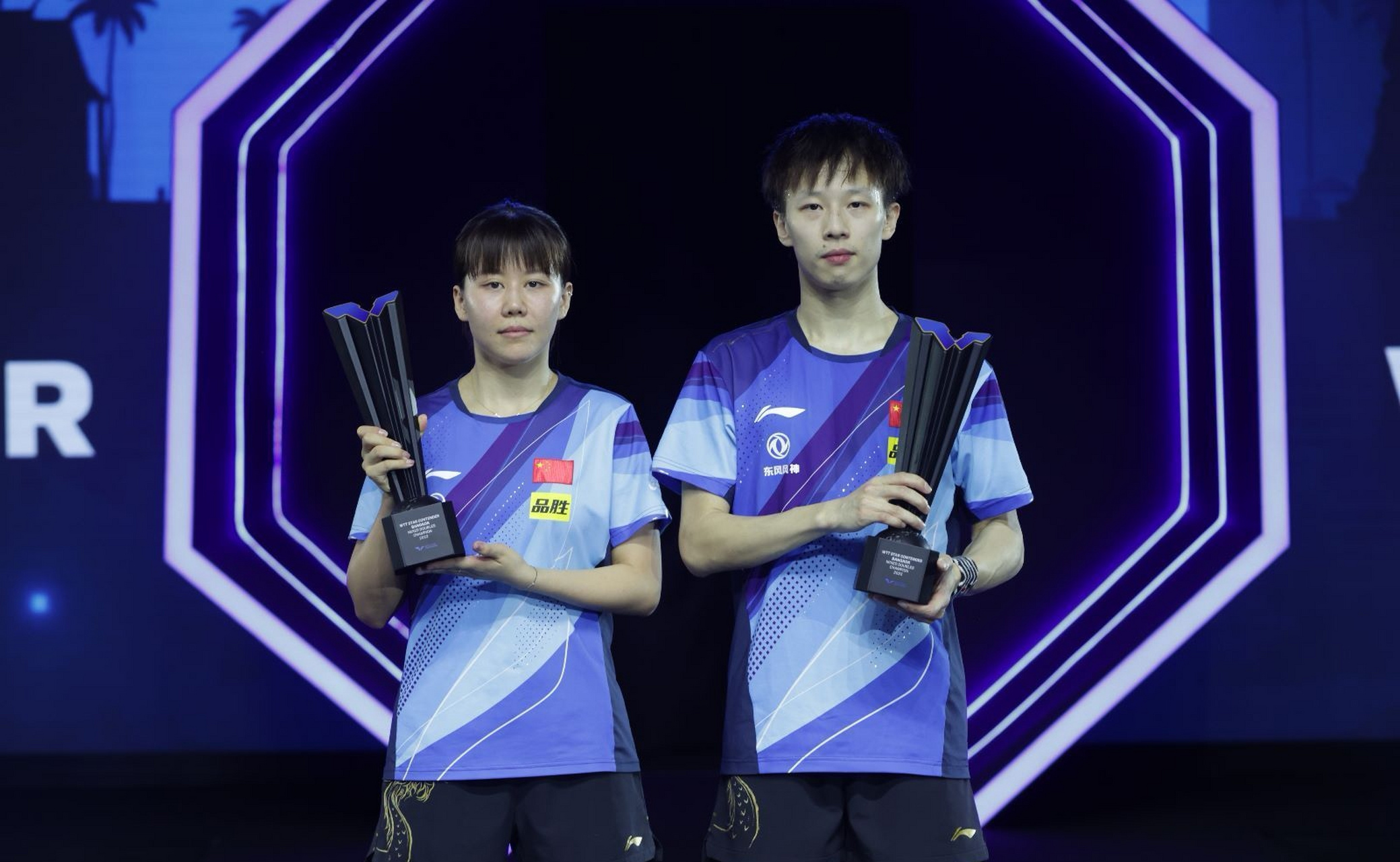 林高远陈幸同冲击三冠  2023wtt球星挑战赛曼谷站,混双组合林高远,陈