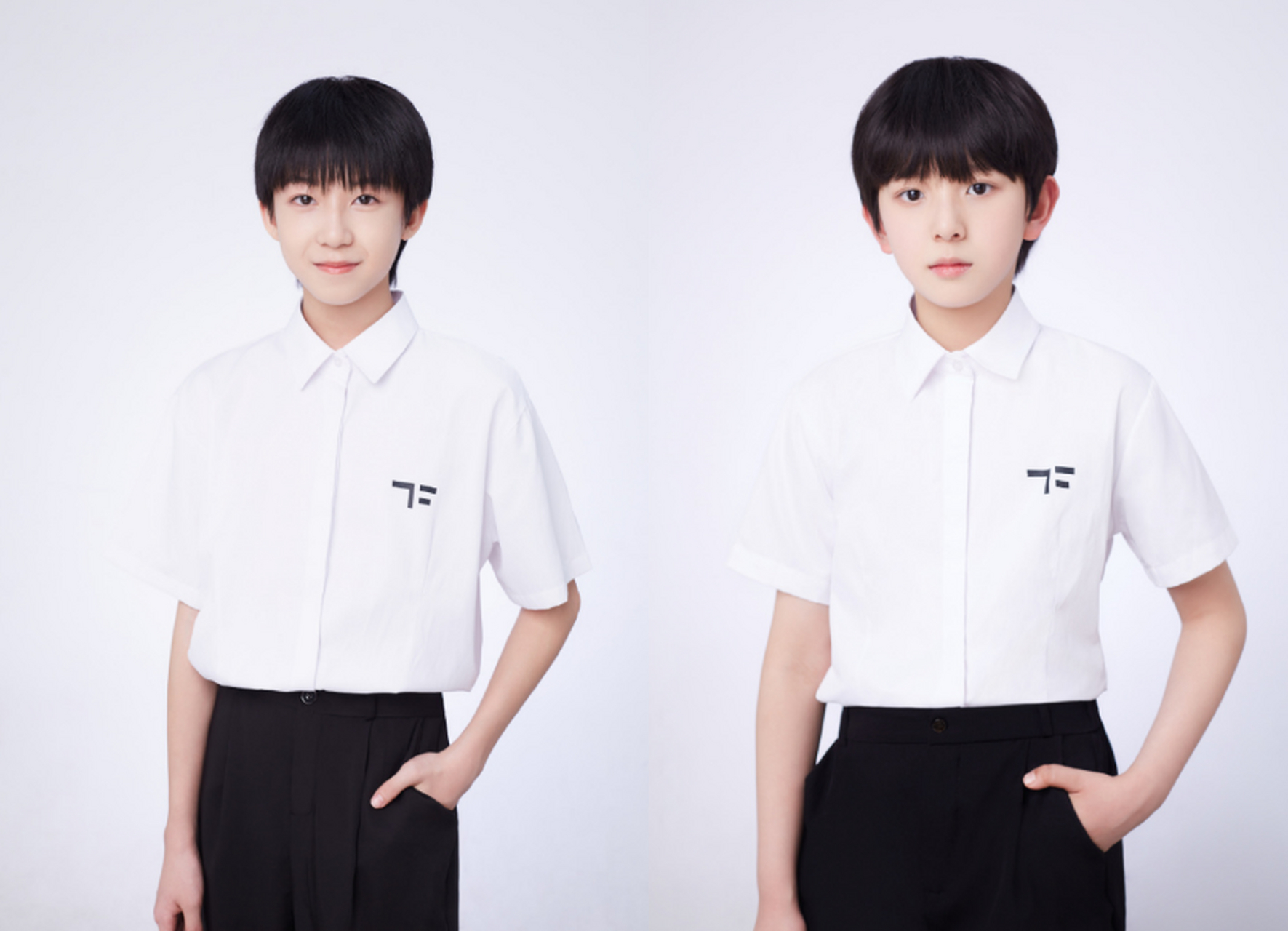 【tf家族公开练习生公式照】近日,时代峰峻公布了一