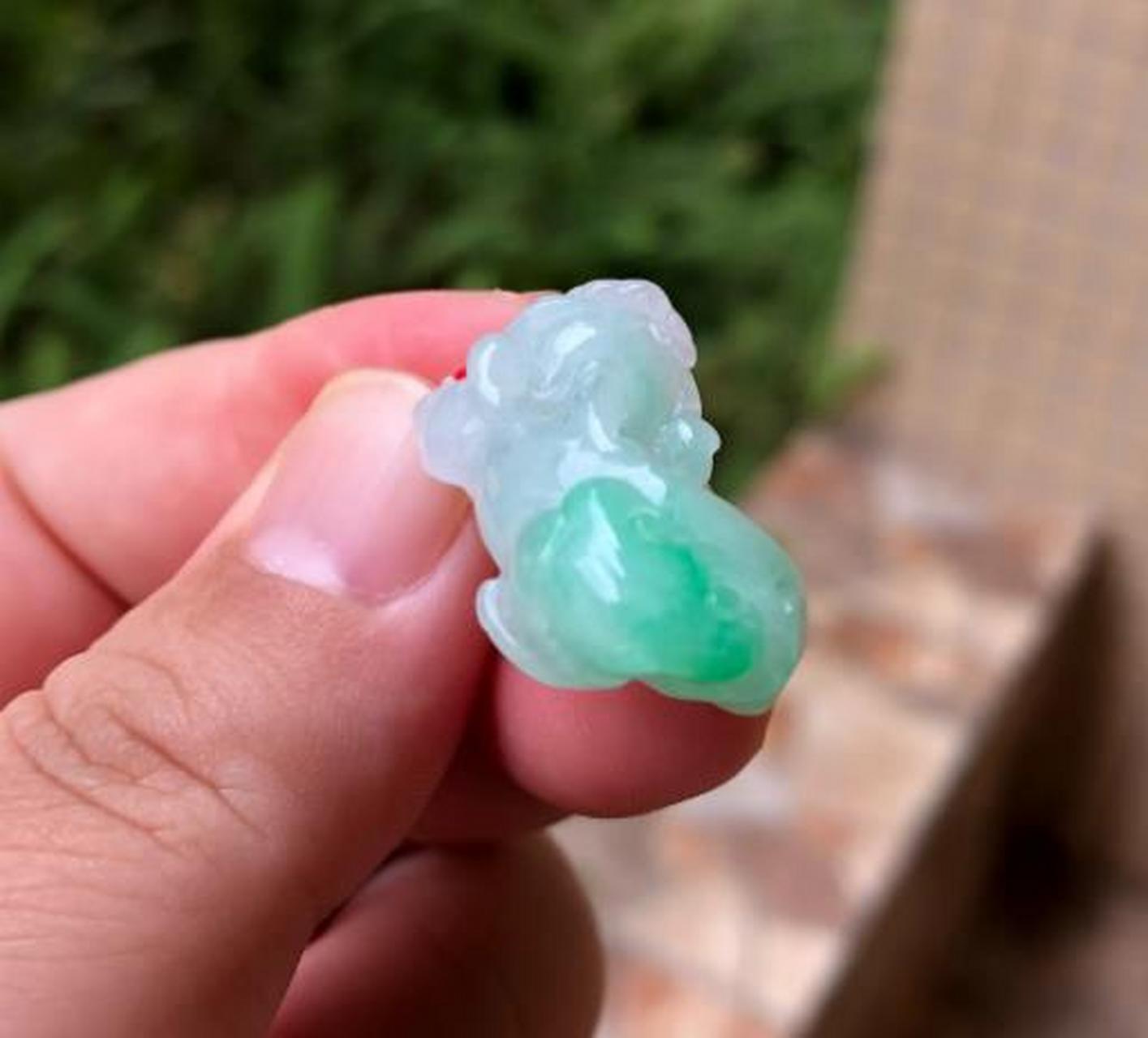 德钰轩珠宝##点击头像看直播# 貔貅 吊坠,长这样,我第一次在头条发