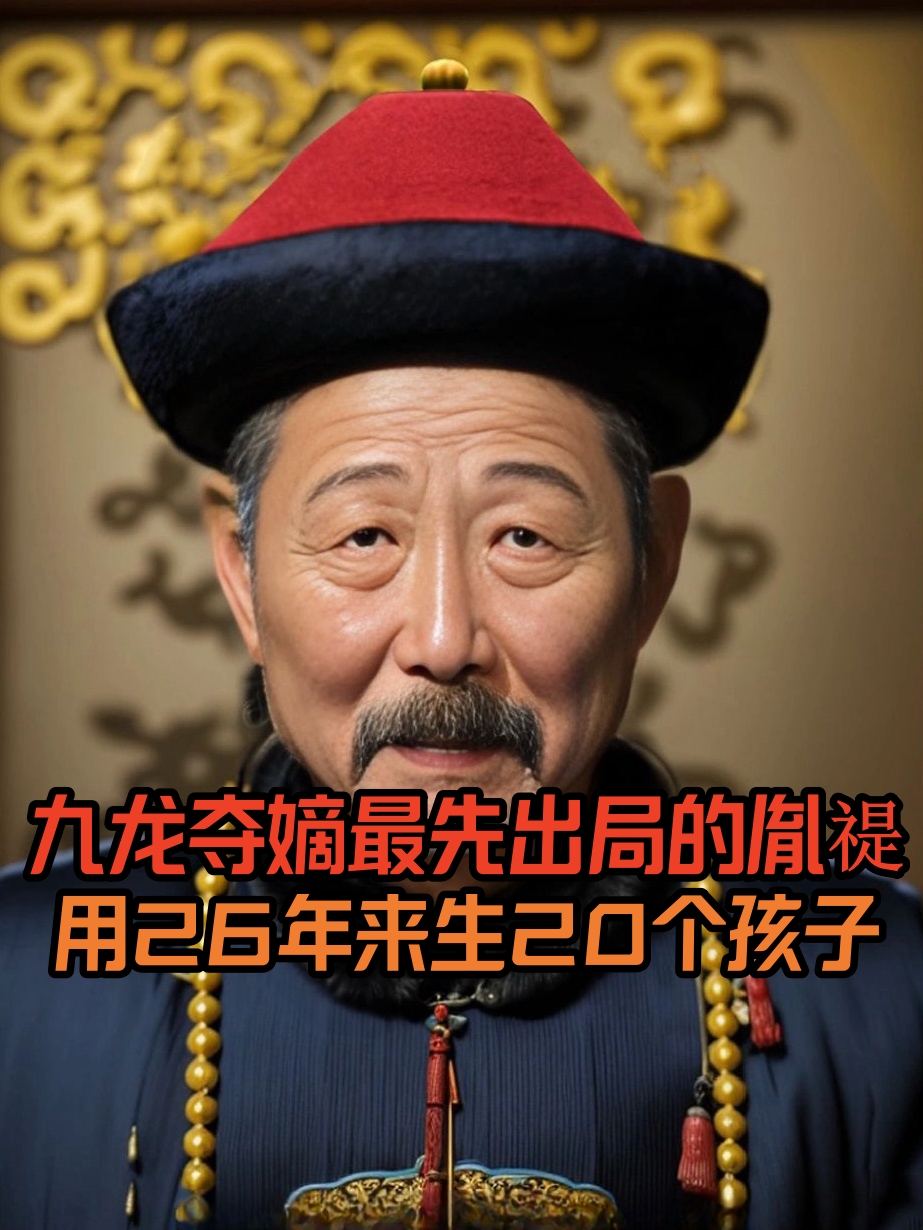 九龙夺嫡最先出局的胤禔用26年来生20个孩子 清朝