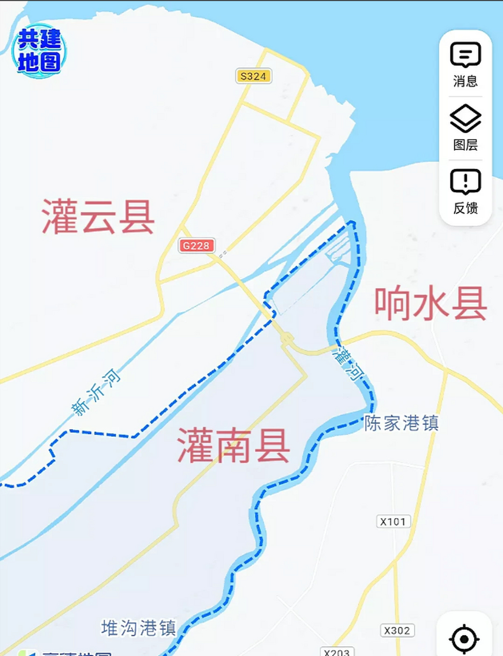 灌南地图 乡镇图片