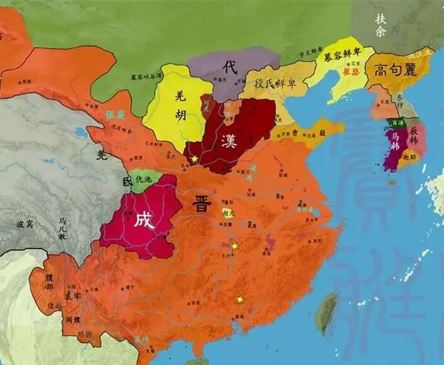 文人喜欢美化而已,包括后来的金朝也有贞祐南渡