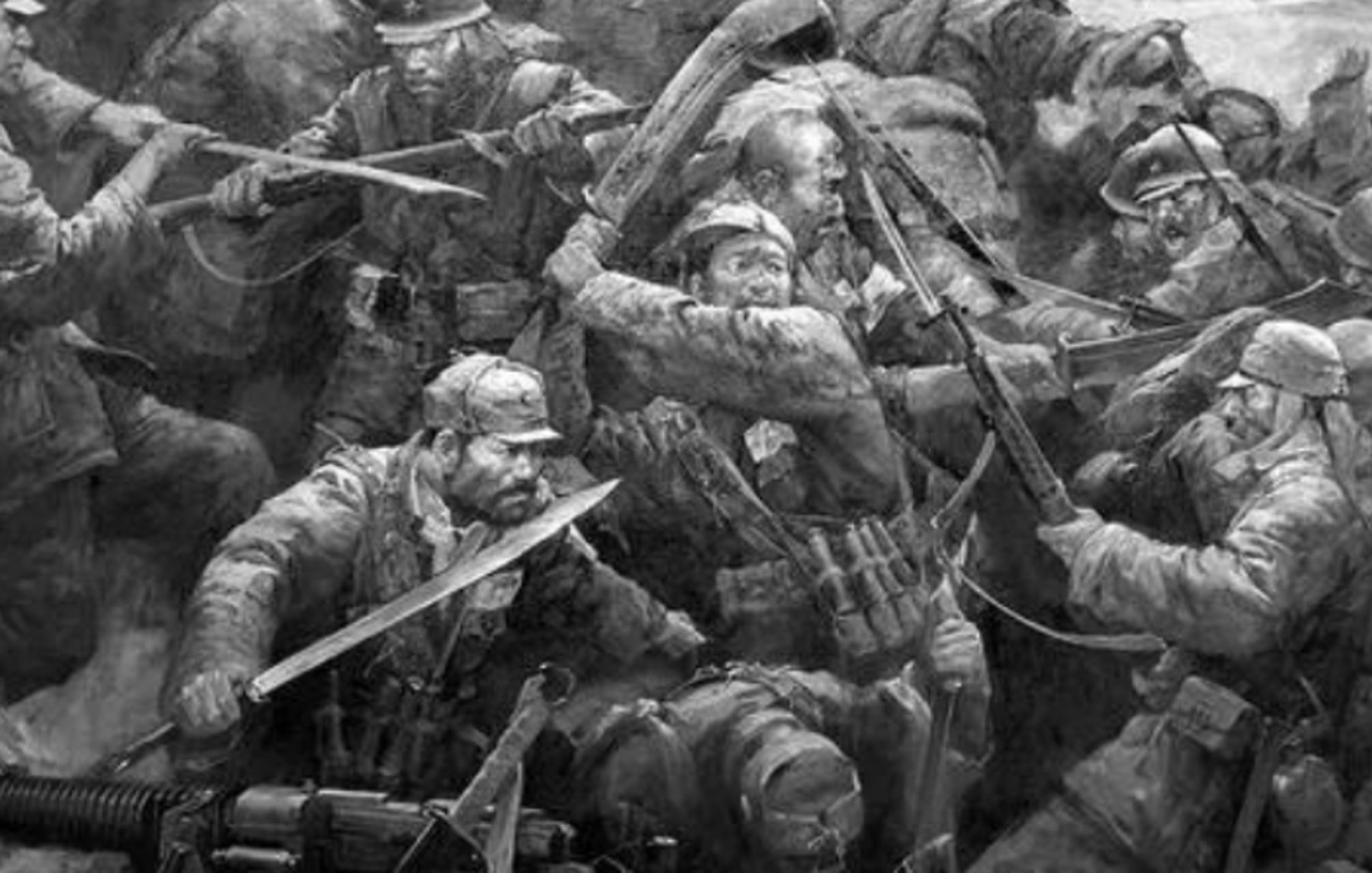 聂帅忆抗战初期拼刺刀:3个日军背靠背,10个八路军不占便宜 随着自动化