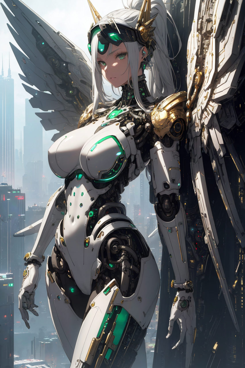 机械娘~这也太惊艳了吧[期待] #机甲女孩