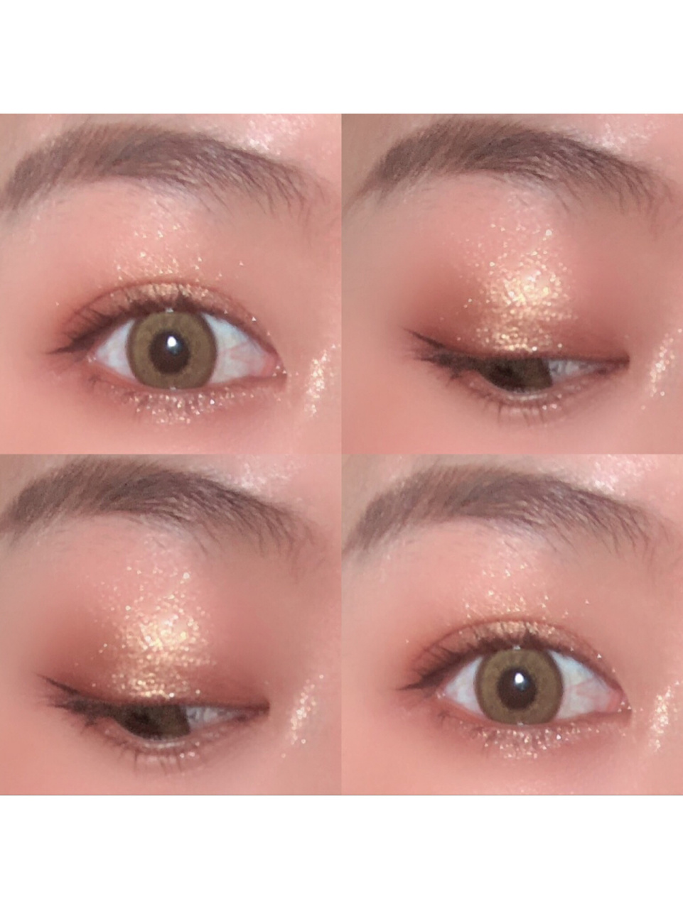 眼影盘眼妆教程来啦 姐妹们看过来 这盘和overtake配色很像 很好看的