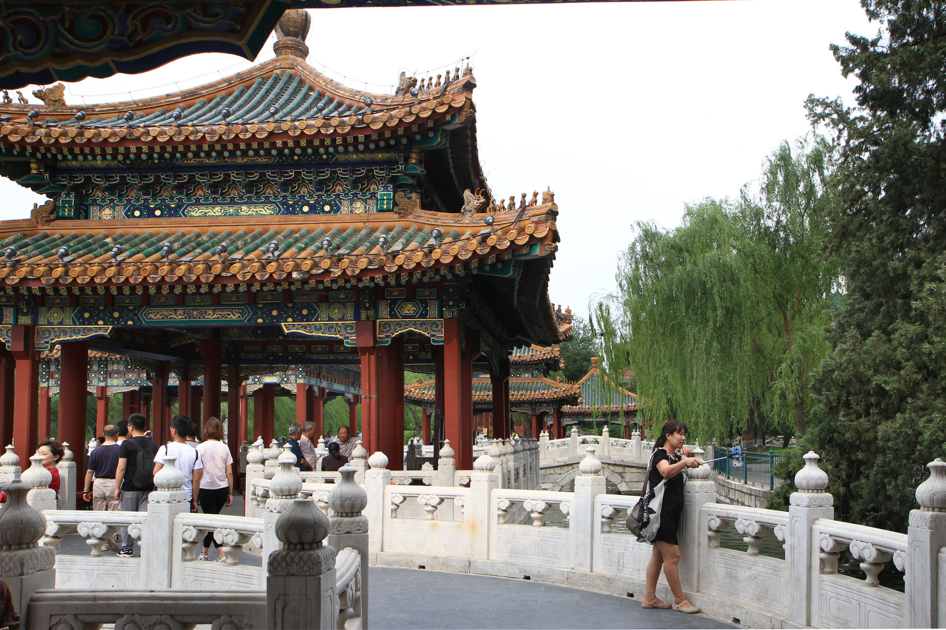 北海公园五龙亭