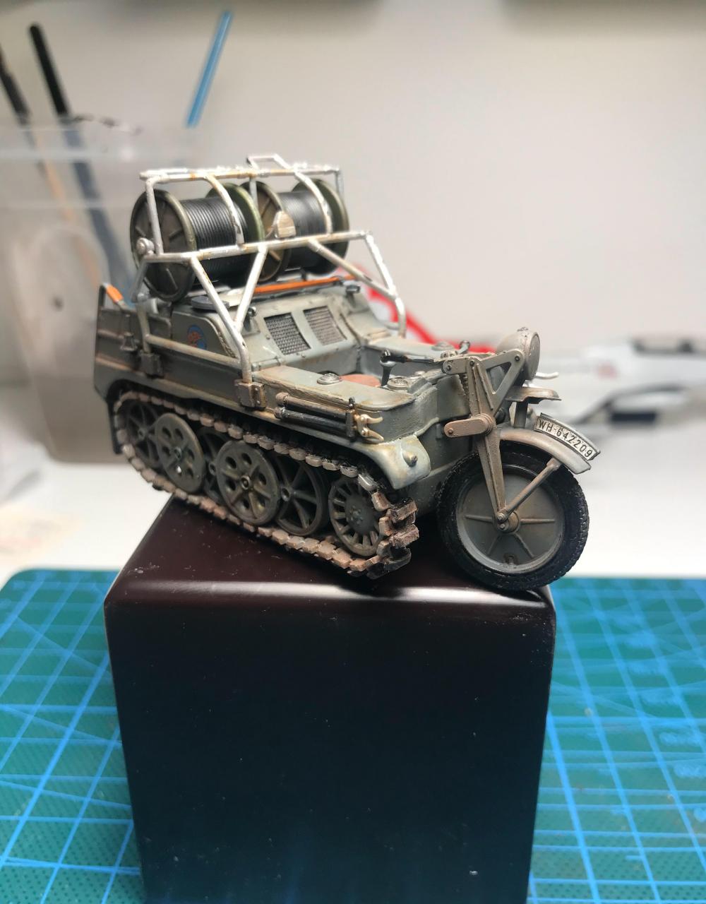 领动计划# 德军二战著名的半履带摩托,在影视剧动漫作品中经常出镜.