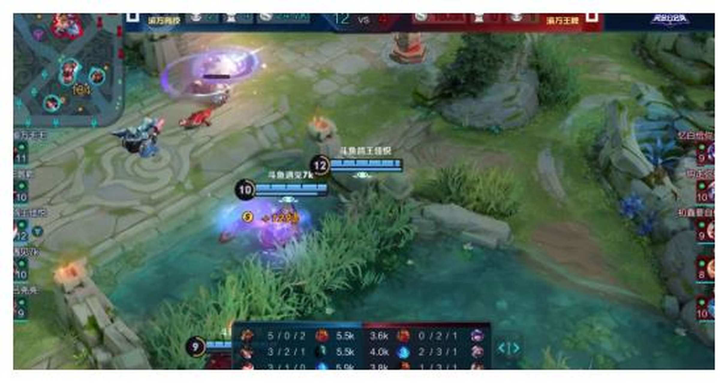 斗鱼公会赛:佳悦李白掌控全场,经典三杀碾压对面