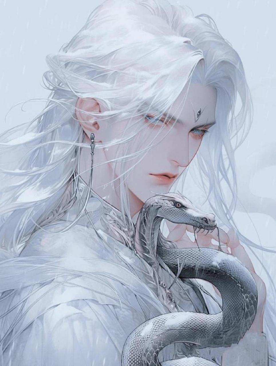 古风白衣少年头像 676767,看长相思看的很难不想到相柳 #古风