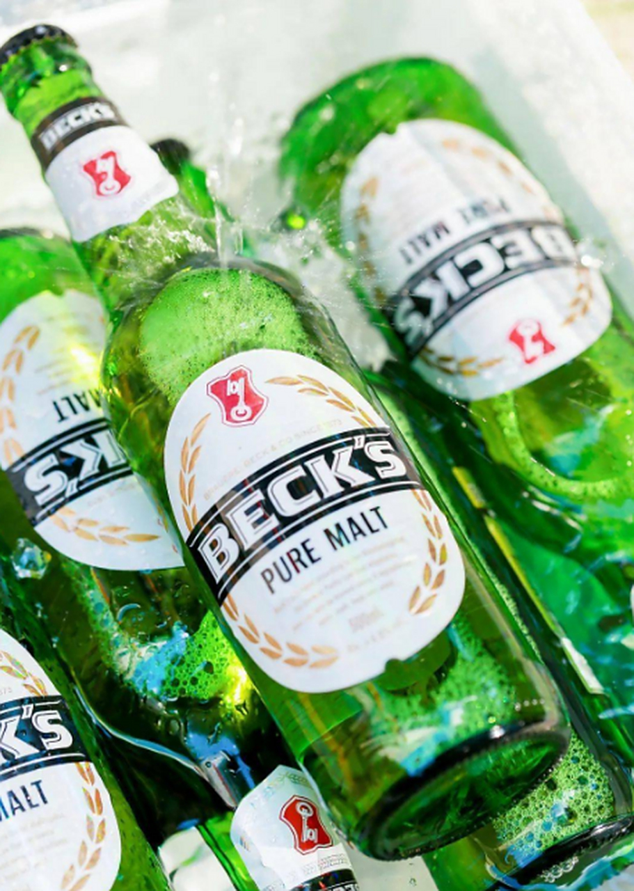 全球最好喝的啤酒 贝克啤酒beck"s贝克是百威英博旗下主导品牌之一.