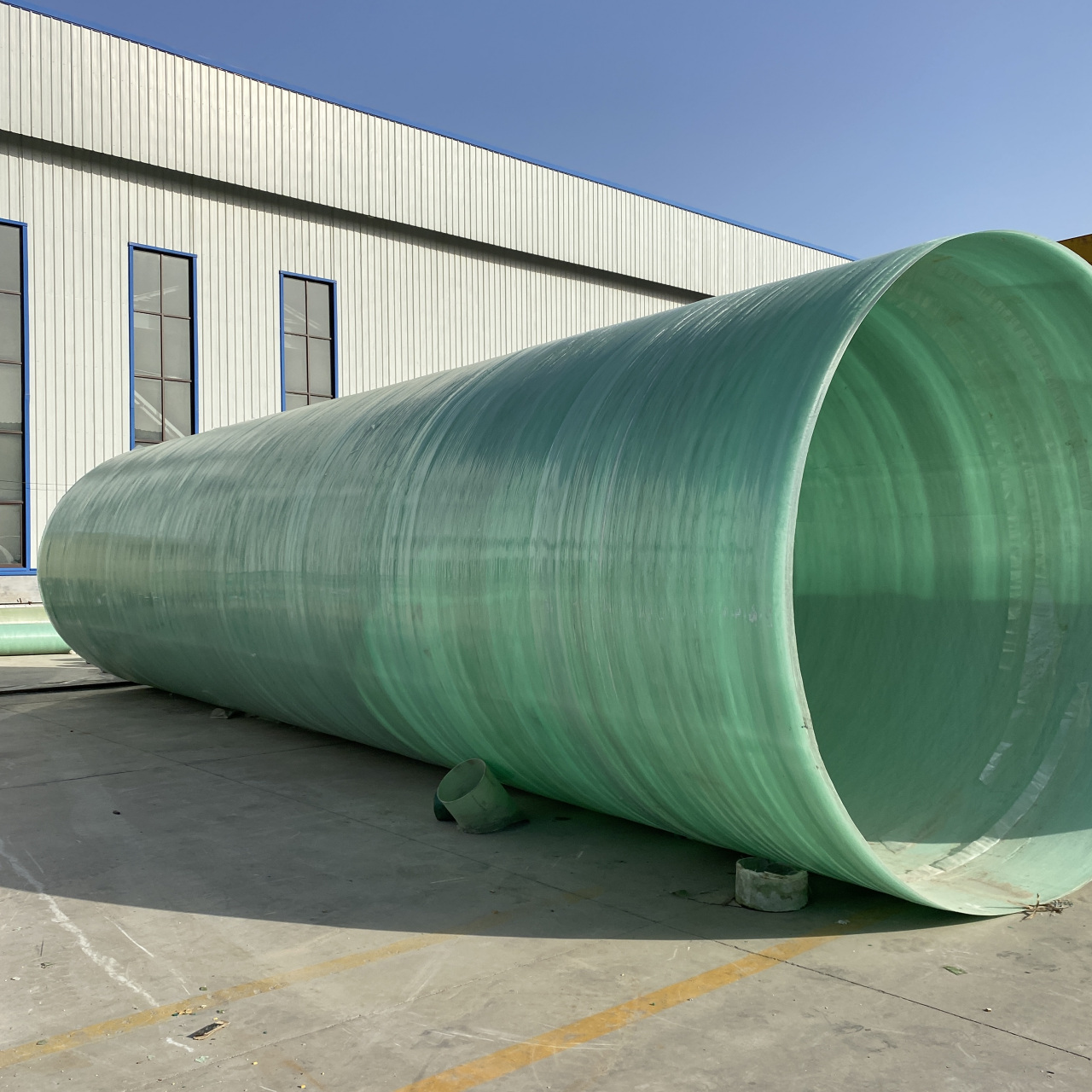 玻璃钢风管厂家# 湖北长坂桥 玻璃钢管连接方式有:对接式连接,承彩浇