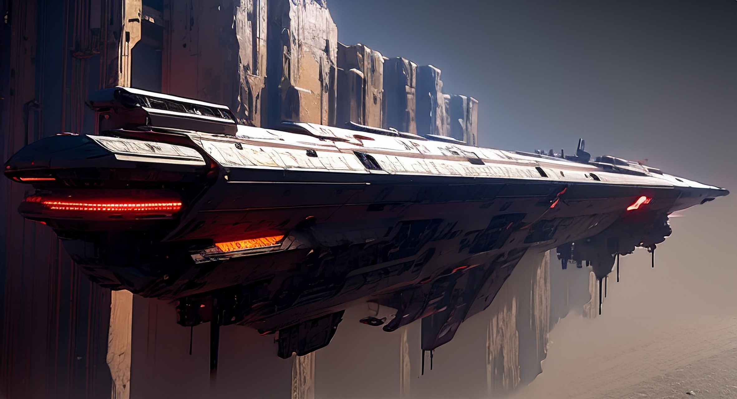 这种暗黑系的宇宙飞船风格,是不是因为宇宙默认就是黑暗的,没有光.