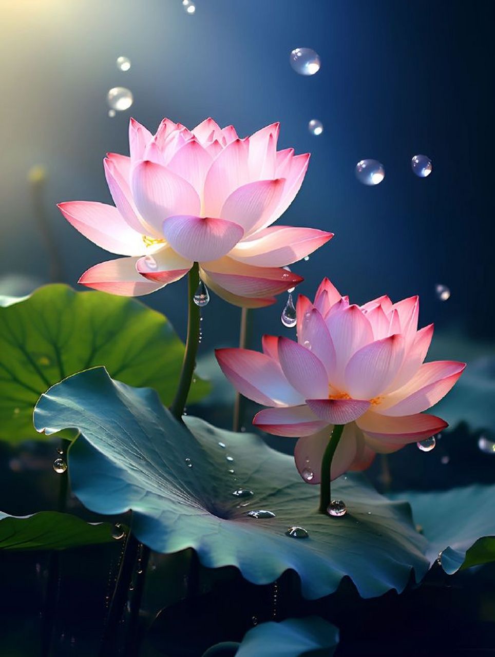 愿美好荷你相遇,如约而至,好运莲莲. 676767