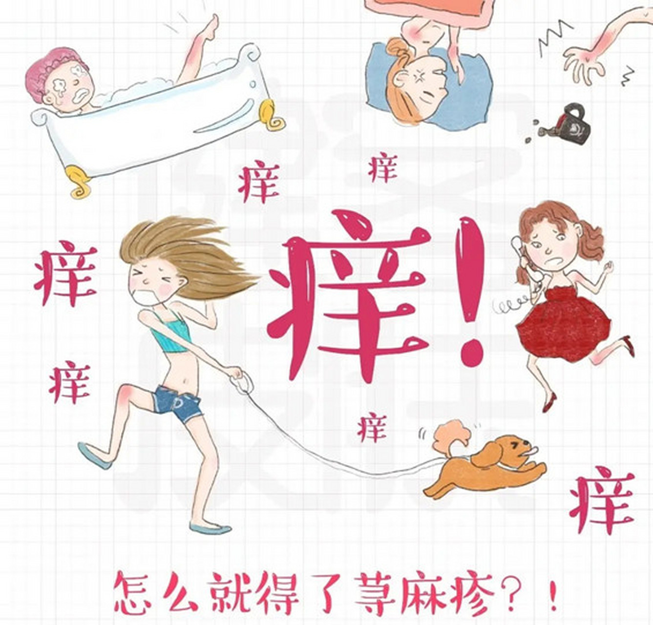 荨麻疹的临床表现有哪些?