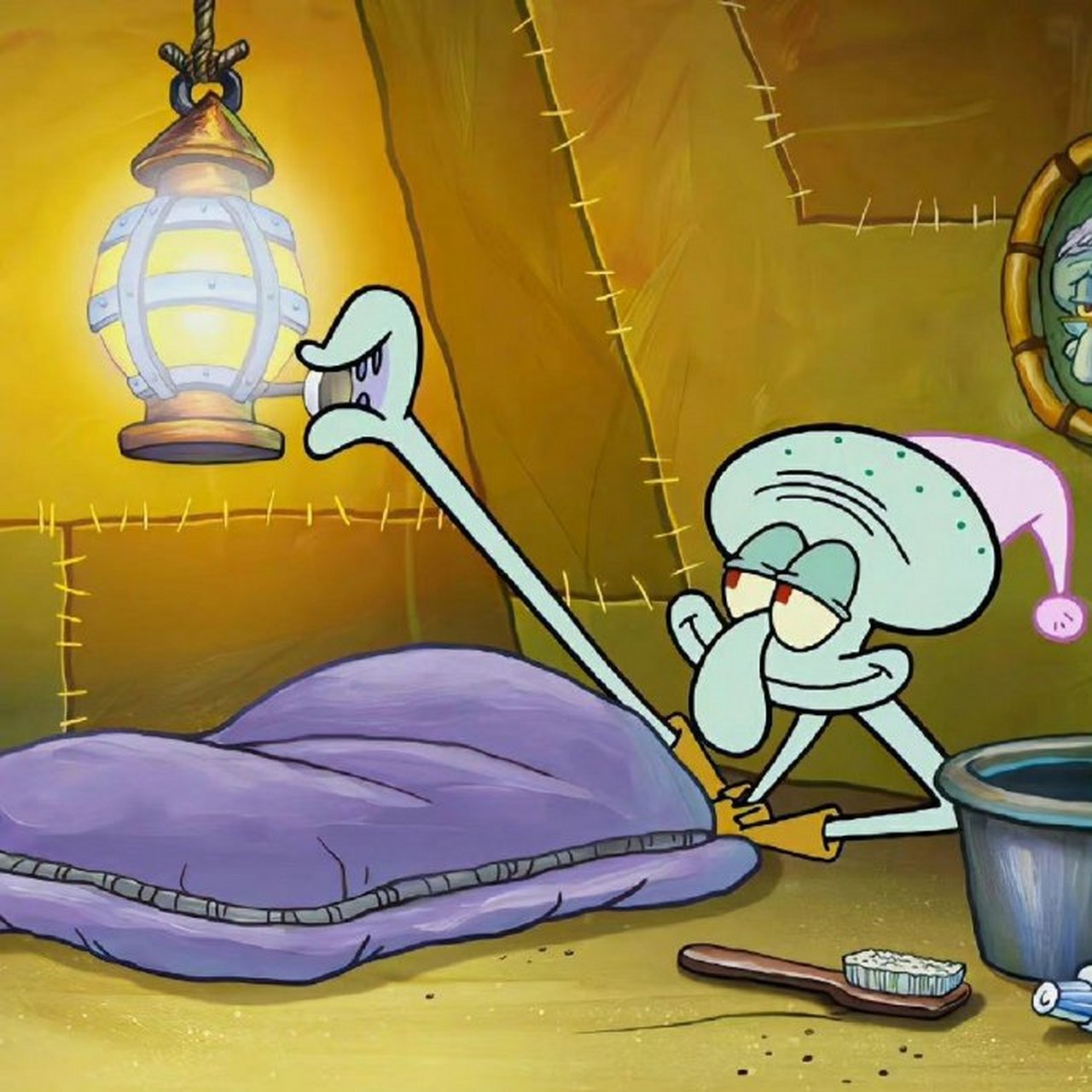 章鱼哥才是真正的睡美人