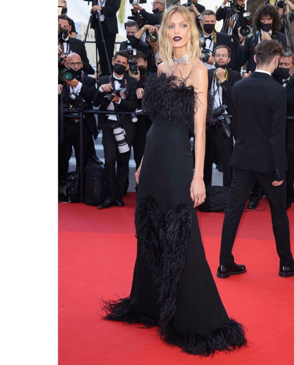 大长腿超模安公子的穿搭look  来自波兰的顶级名模anja rubik这次在