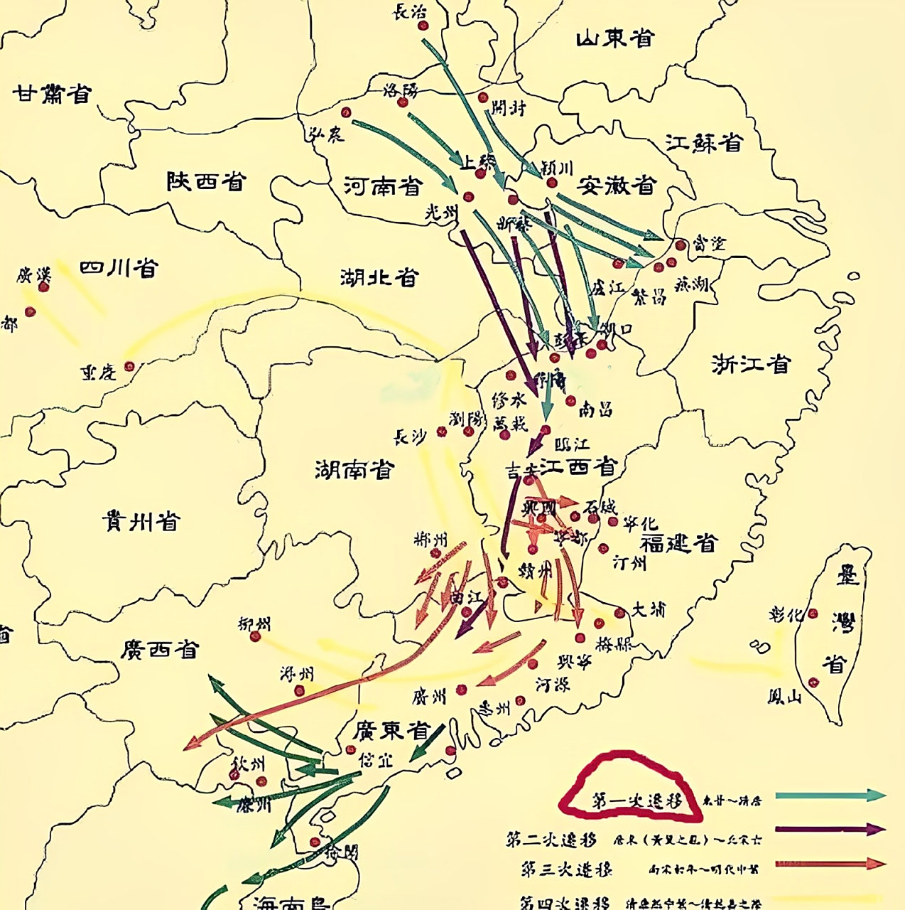 宋元之际的流民潮是中国历史上北方人口南迁的最后一次高潮.