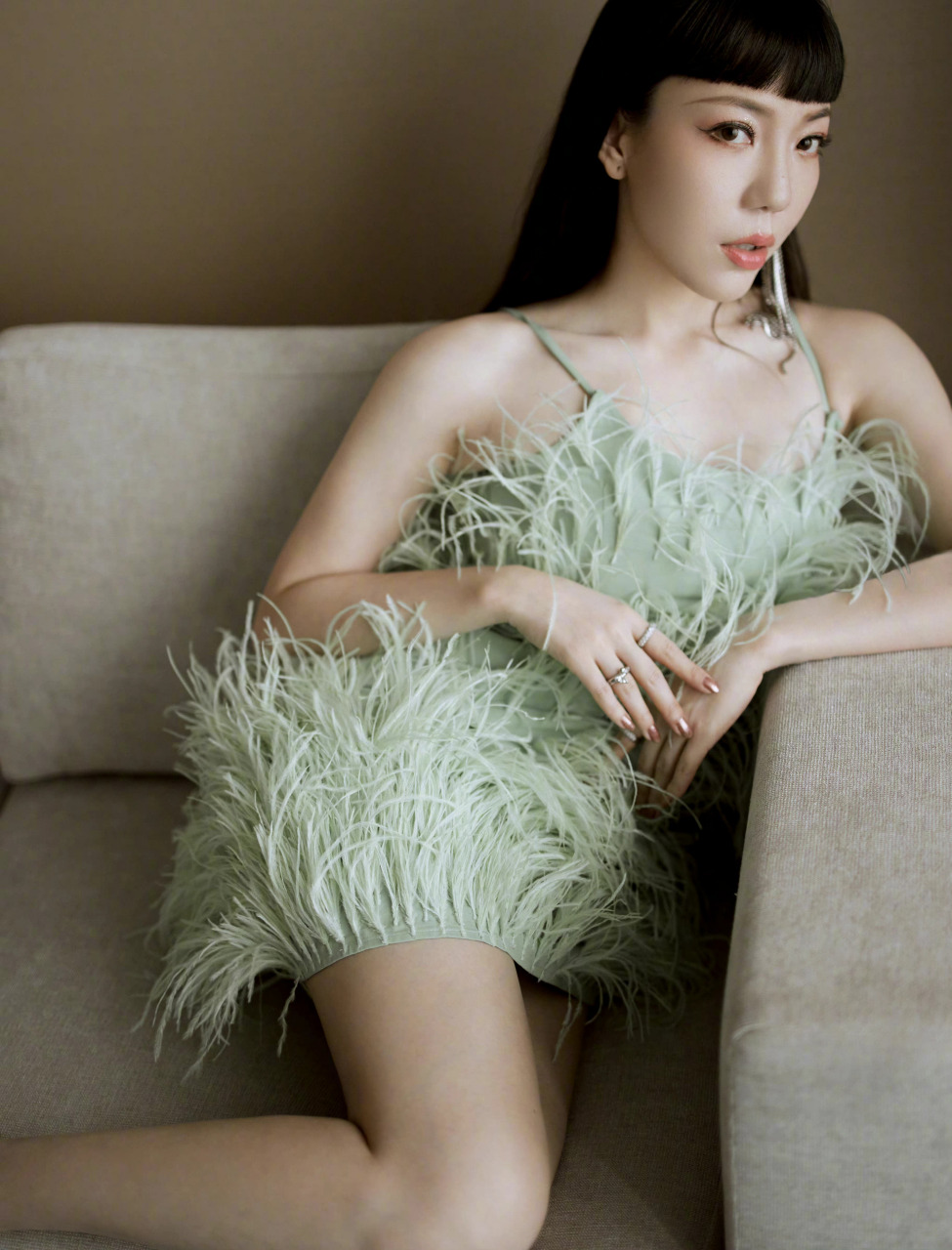 吴莫愁,身材真不错呀,果然什么都不用愁了