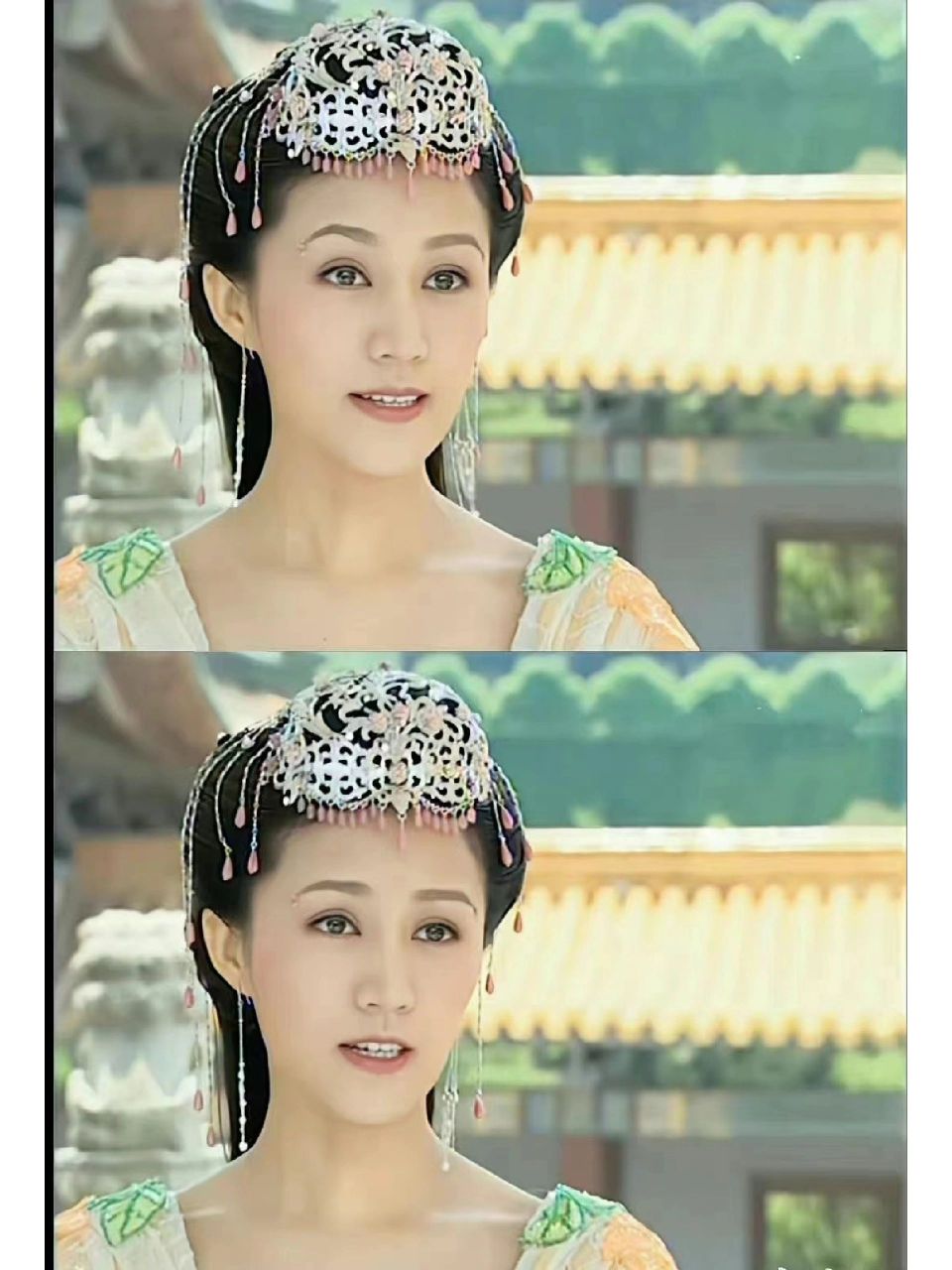 没想到刁蛮公主的安宁公主竟然是陆毅老婆演的 	 鲍蕾演这部古装剧