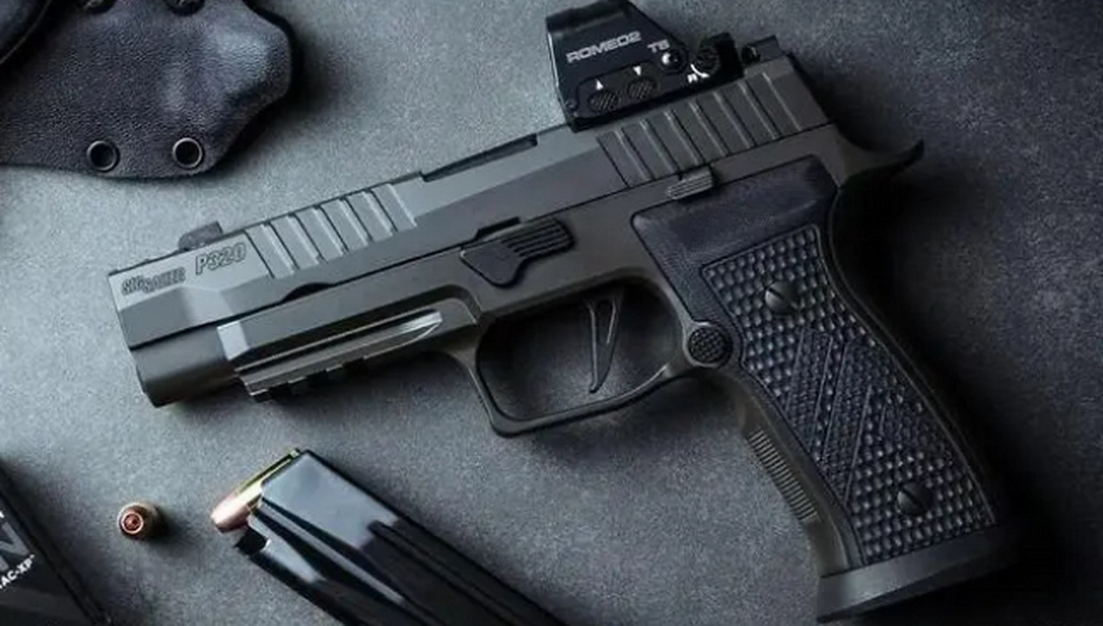 西格绍尔p320-axg"军团"手枪 叠加双重buff 提供独特射击体验.