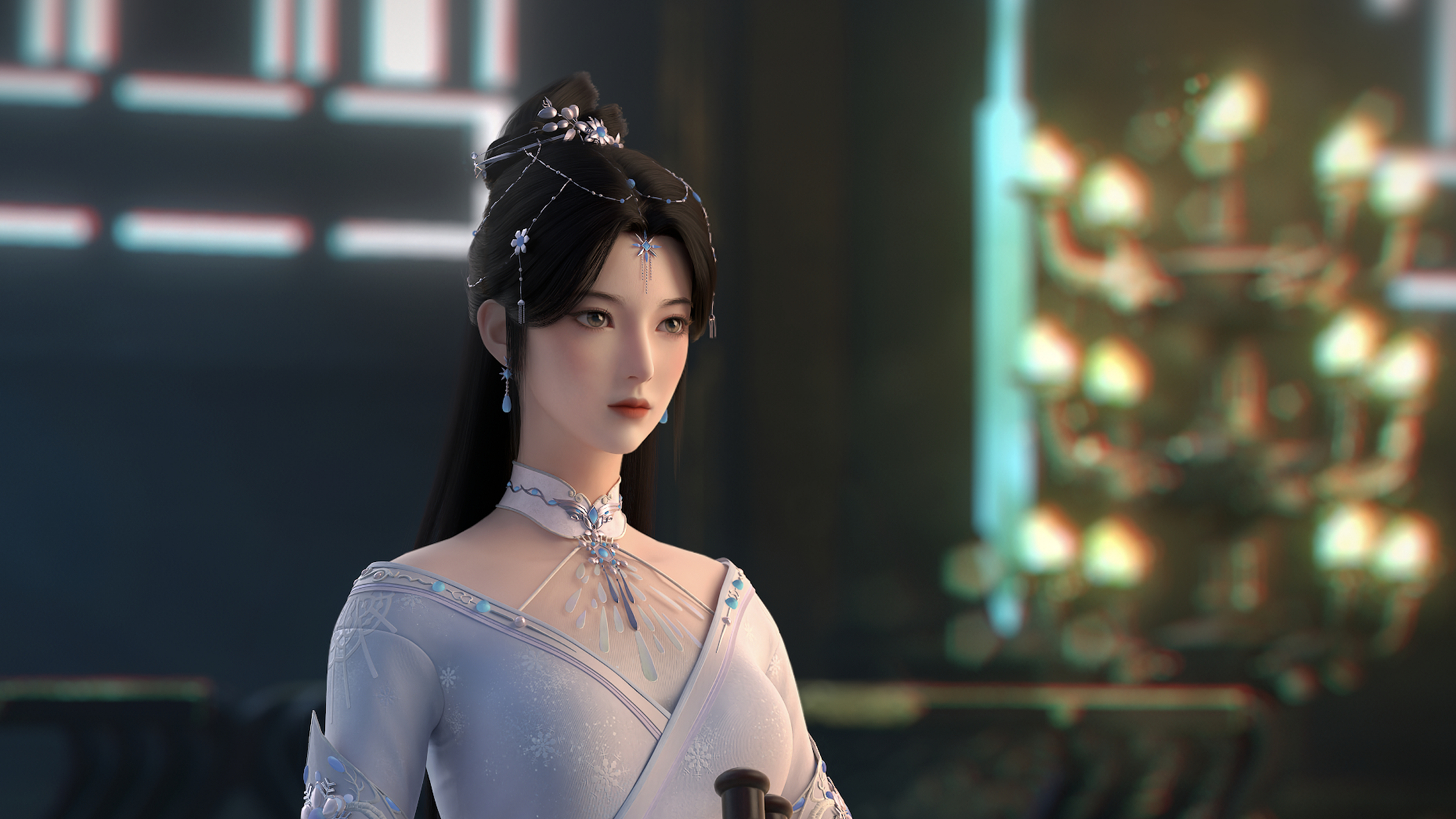 国漫新番|《逆天邪神》国漫女神最新人物剧照:"倾月仙子"夏倾月,"天