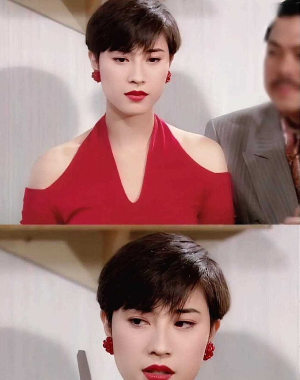 女星陈法拉年轻时的照片,真酷