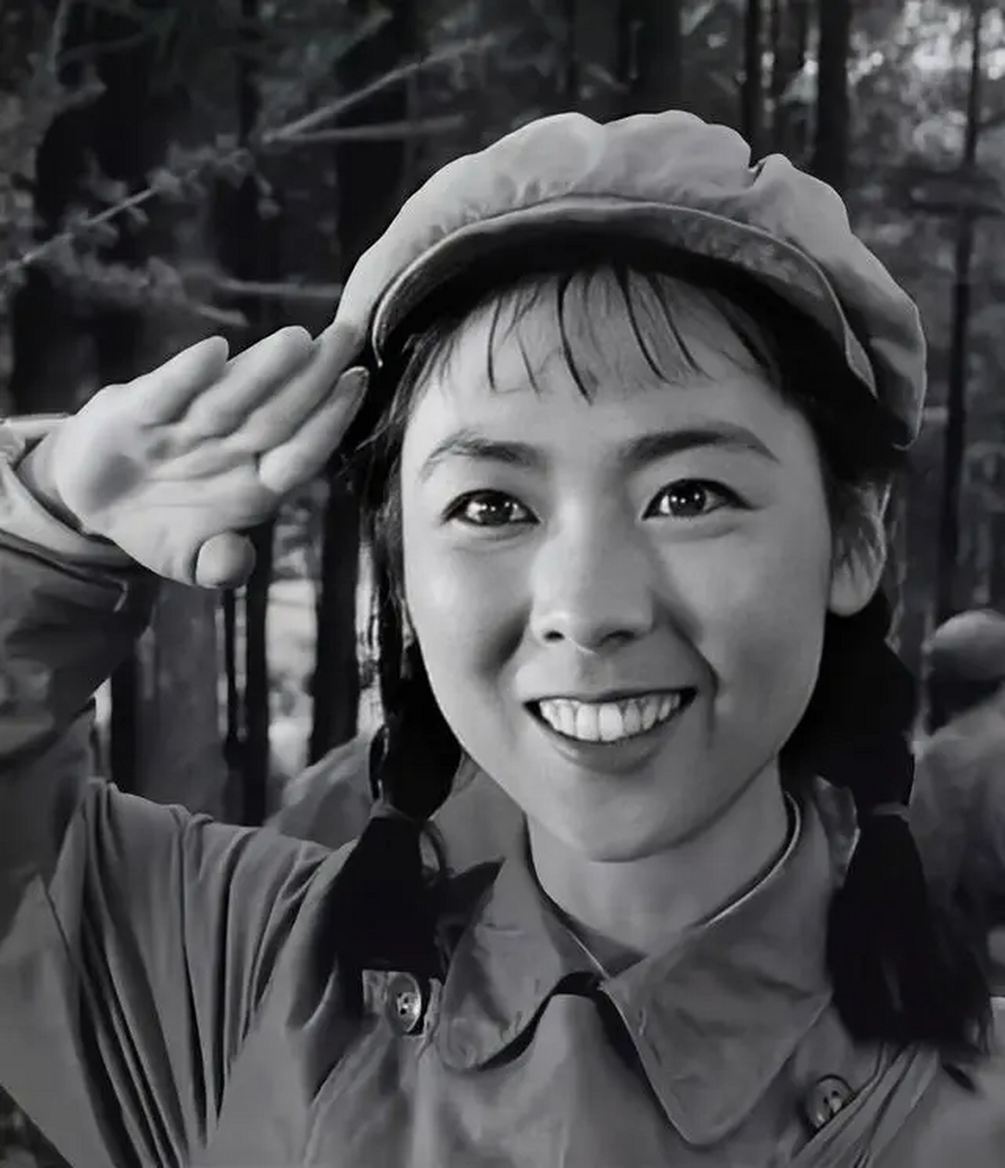 在《英雄儿女》这部电影中!