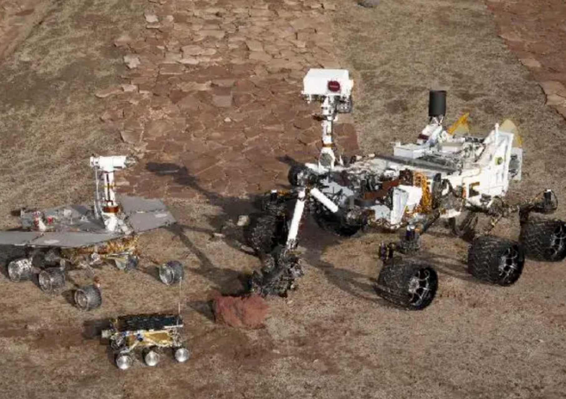 第一个登陆火星的探测器 火星3号 1971年,苏联向火星发射了三枚探测器