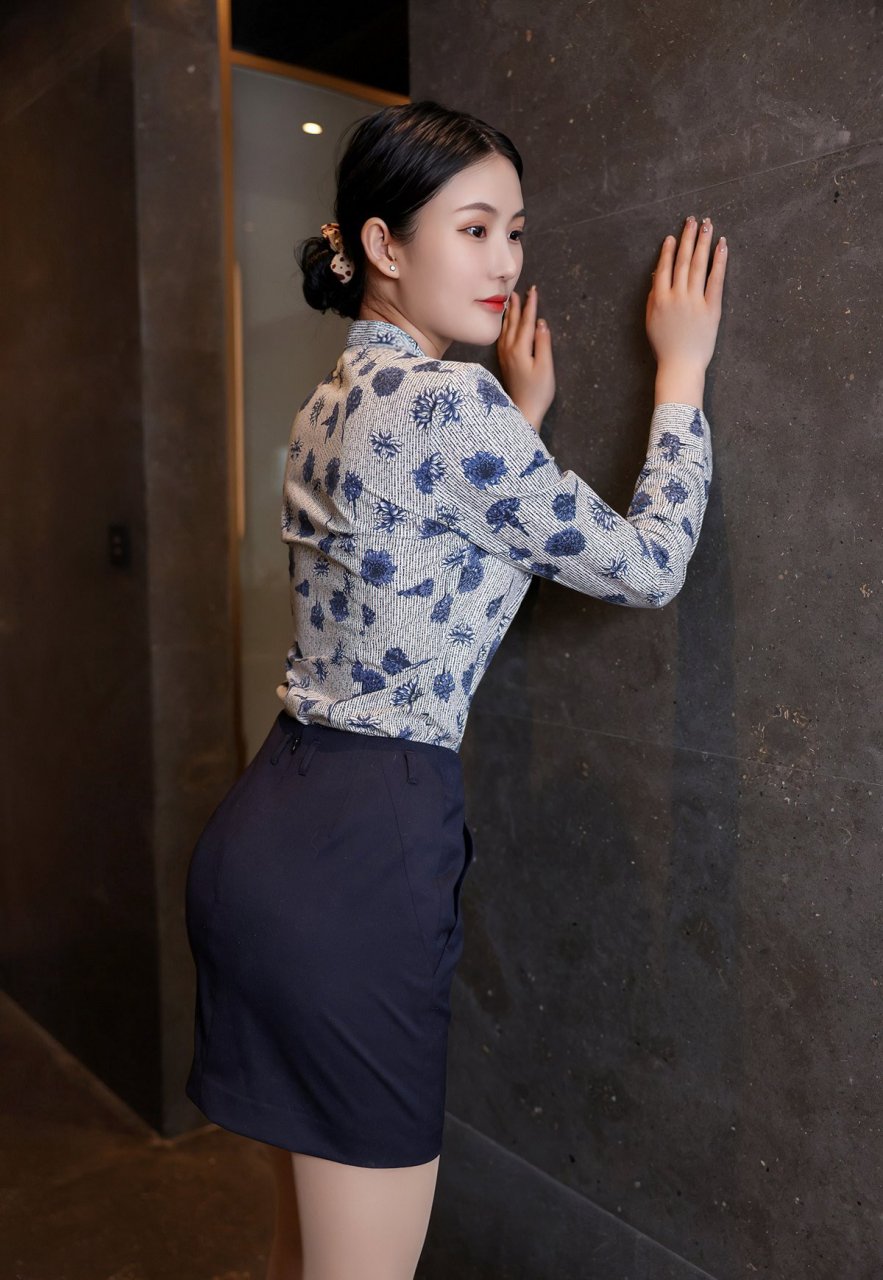 性感制服空姐酒店高跟包臀裙写真特辑