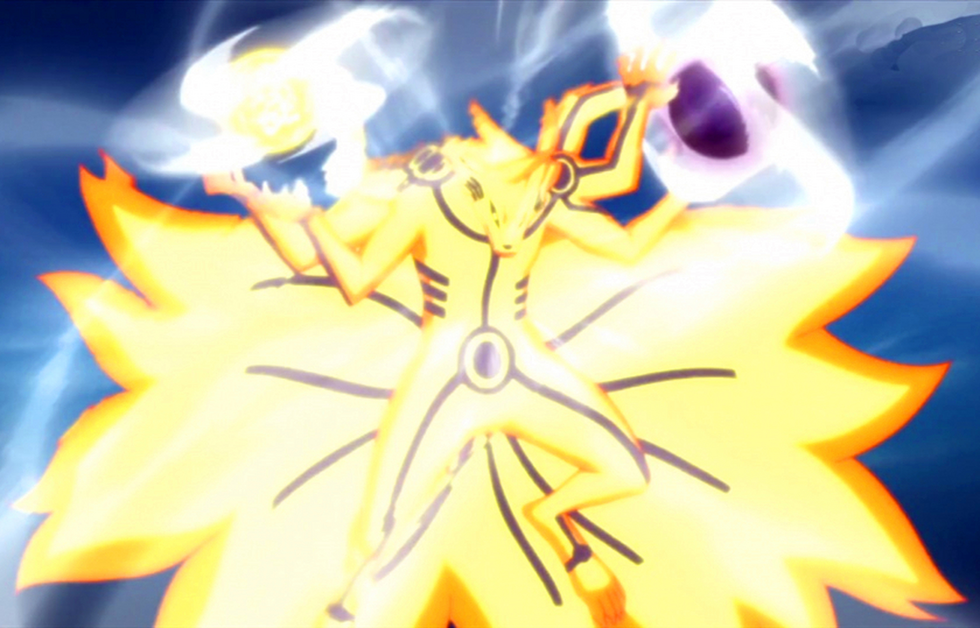 六道,超大玉螺旋手里剑.