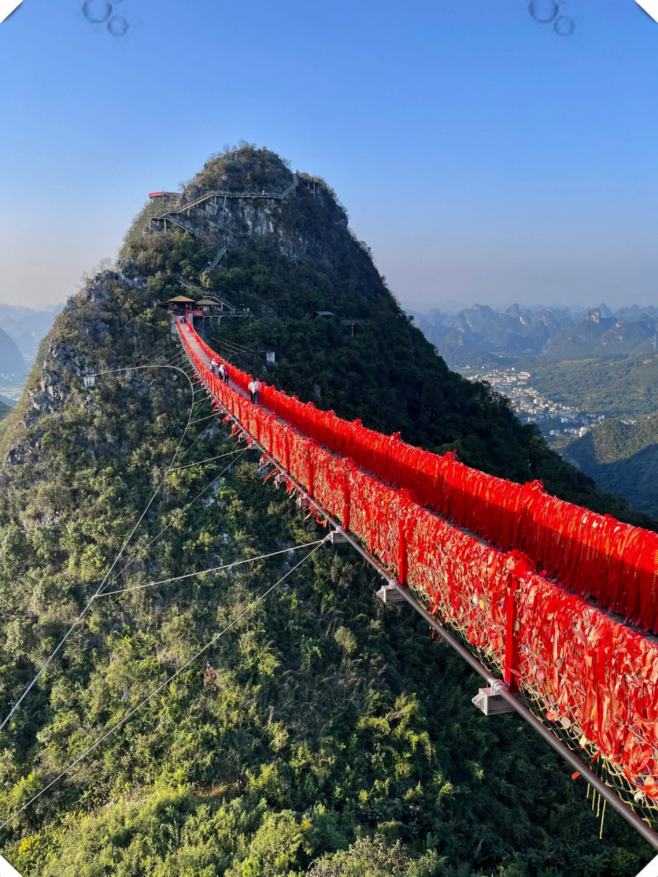 阳朔如意峰 景色太美美美了  来到阳朔,若没有去如意峰,那这次旅行可
