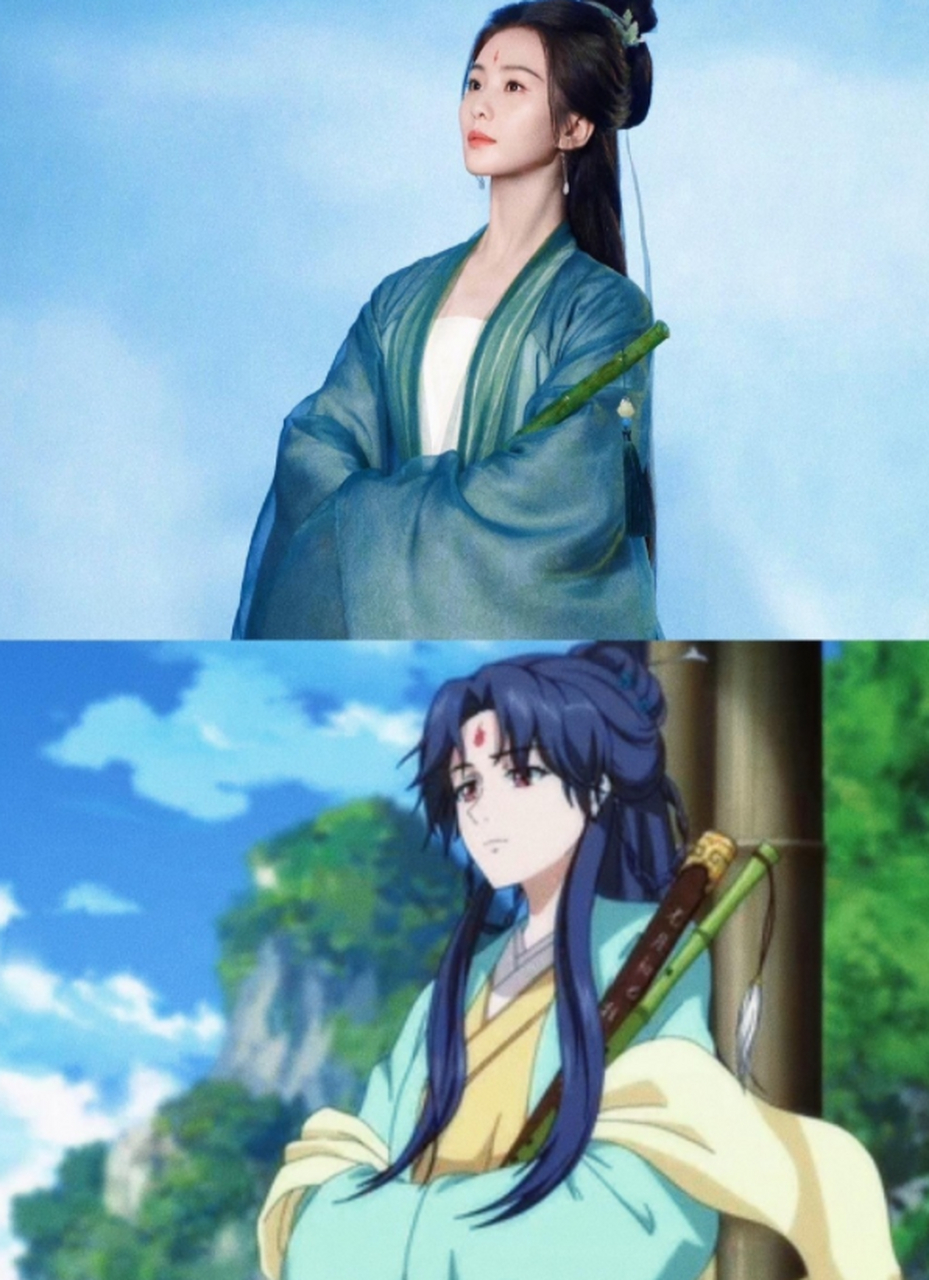 刘诗诗与东方淮竹,适配度超高. 《狐妖小红娘》啥时候开播啊?