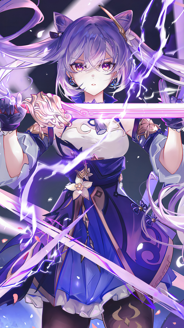 她们谁是你的女神  原神画廊230924 じや:雷電将軍,水银子君:妮露