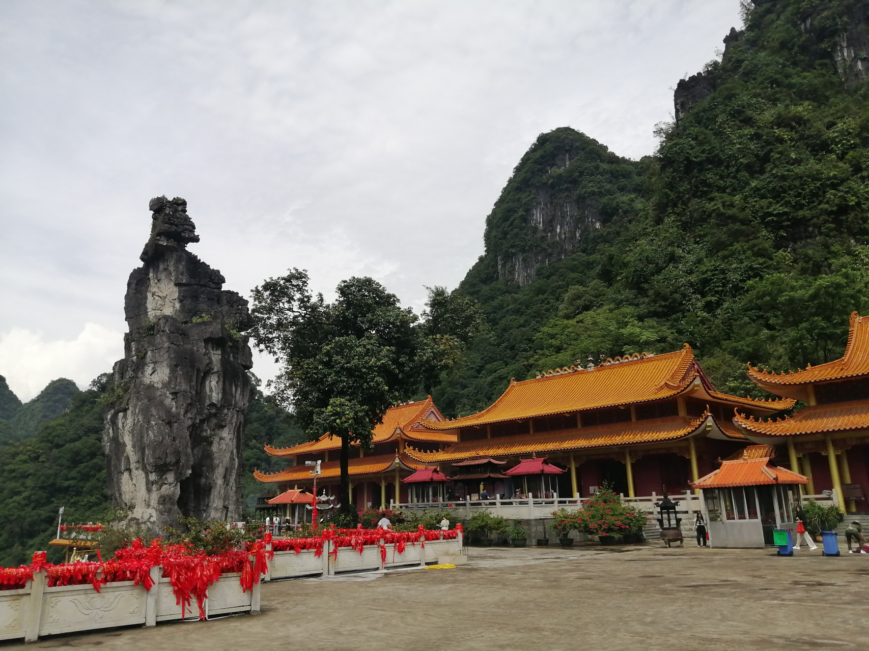 马山普陀寺图片